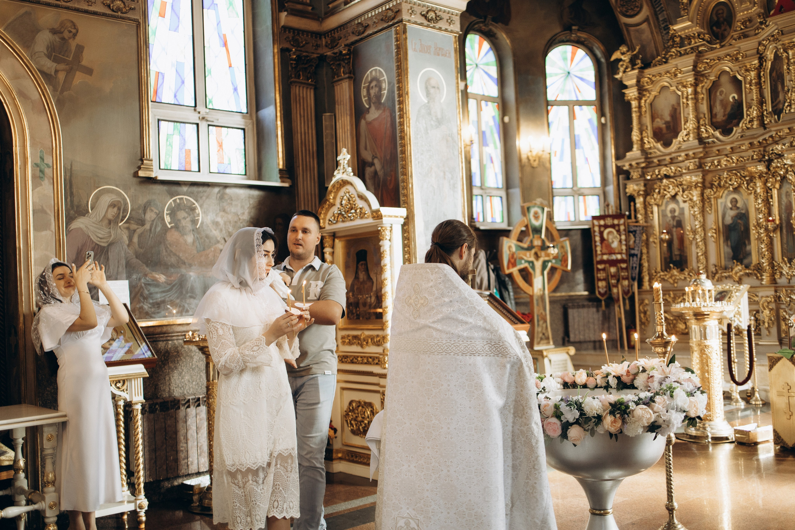 Крещение Арины. Самый теплый фотограф в Краснодаре Рябоконь Ксения