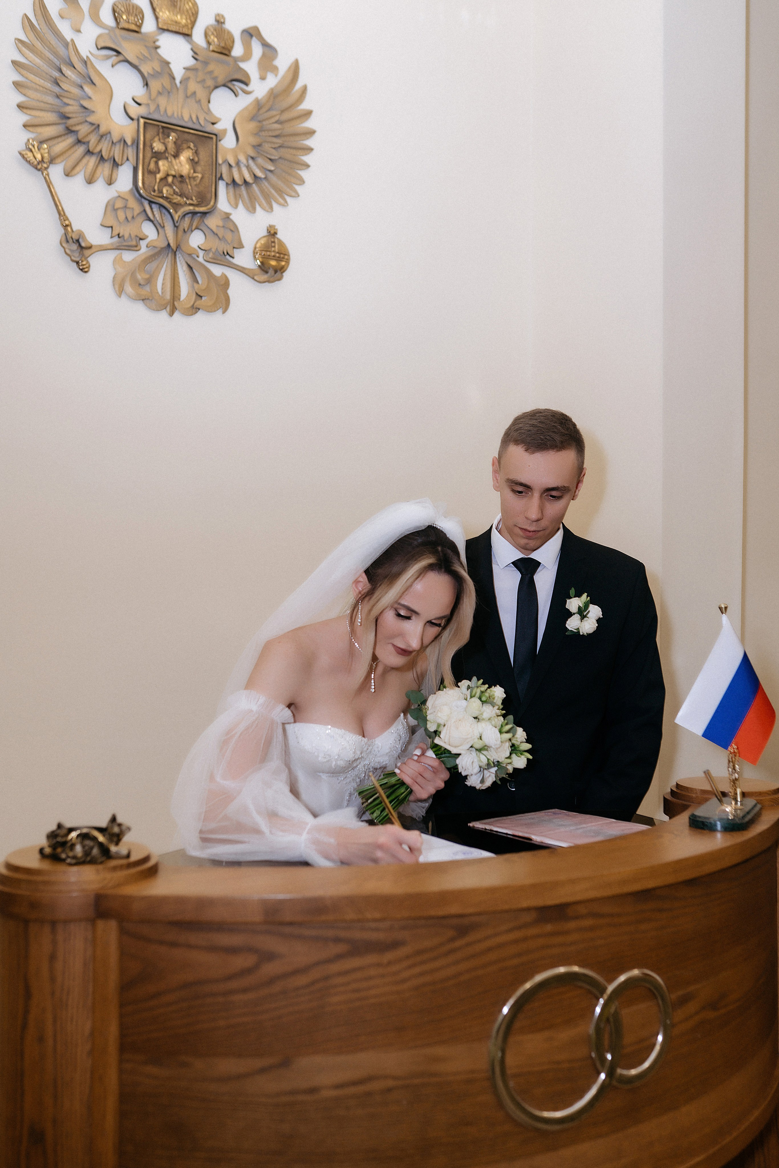 Анна и Максим 24.10.2025. Фотограф Карина Шмулёва. Воронеж и область