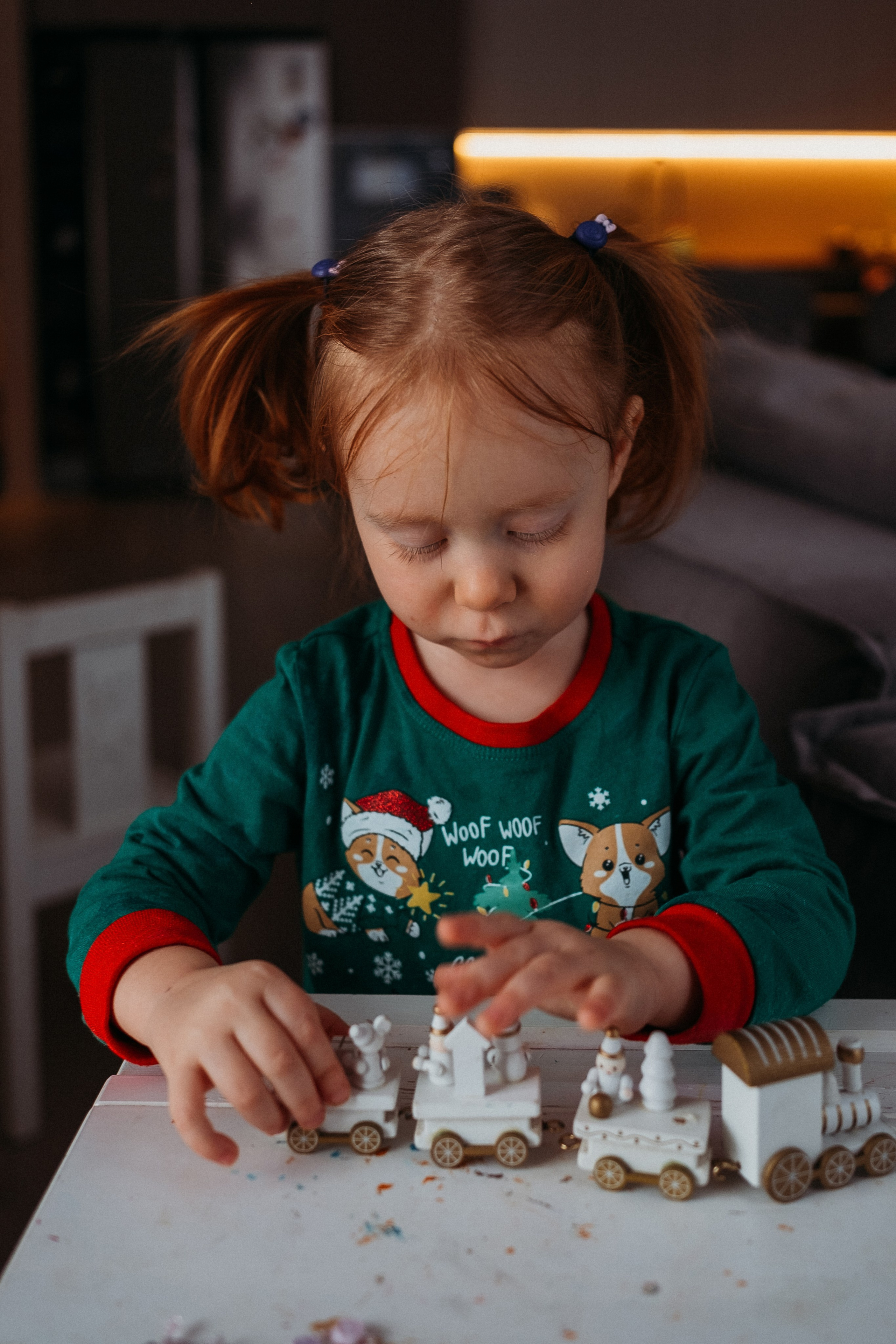 Новогодняя домашняя фотосессия. Семейный и детский фотограф в Санкт-Петербурге