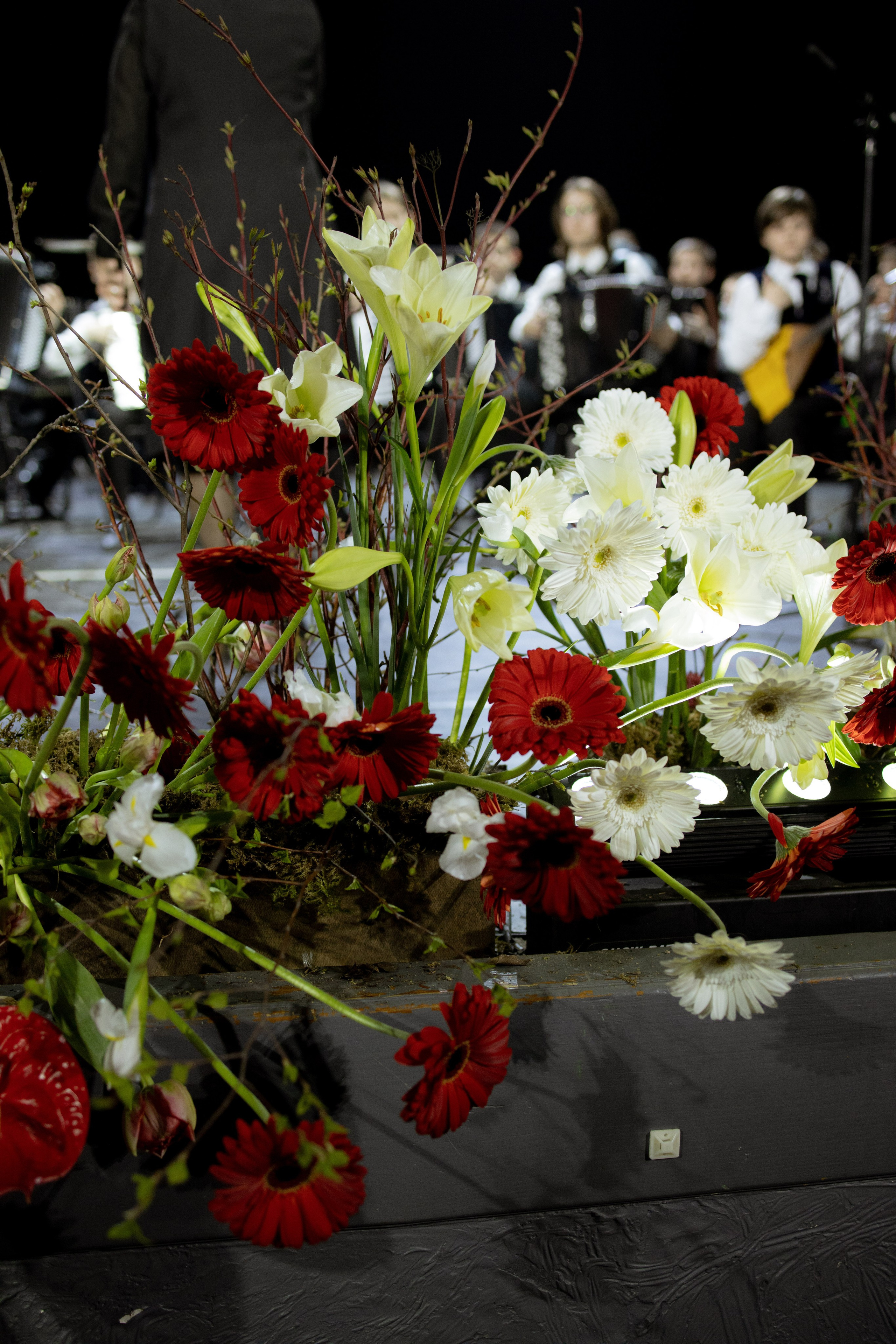 Оформление Отчетного концерта Музыкальной школы Глазунова. Оформление свадеб, декор свадеб Вера Маркова, Москва