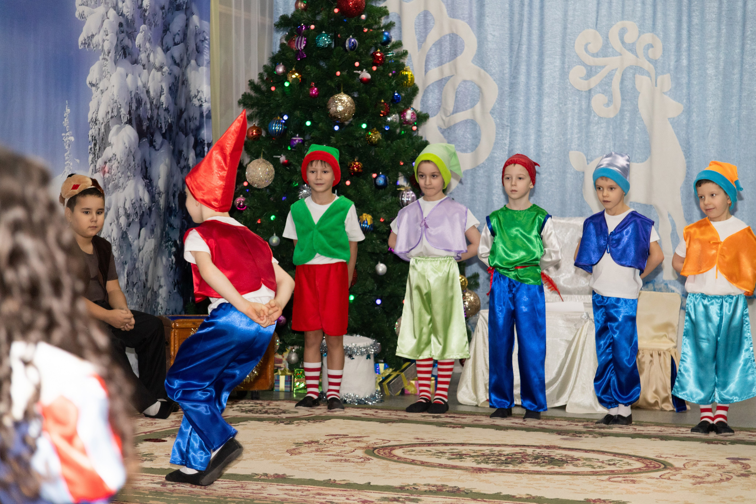 Новогодний утренник подготовительной группы. Индивидуальный и свадебный фотограф в Москве, Электростали и Туле Кадейкина Екатерина