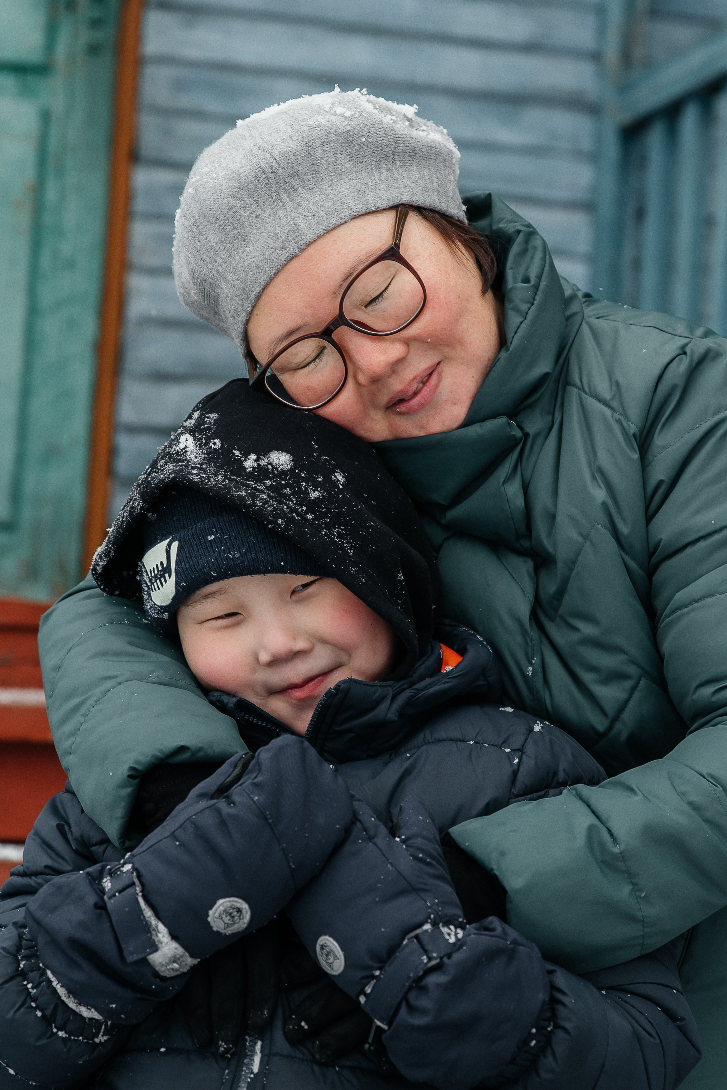 Степановы. Воронистая Анастасия. Фотограф Якутия, Томпонский район