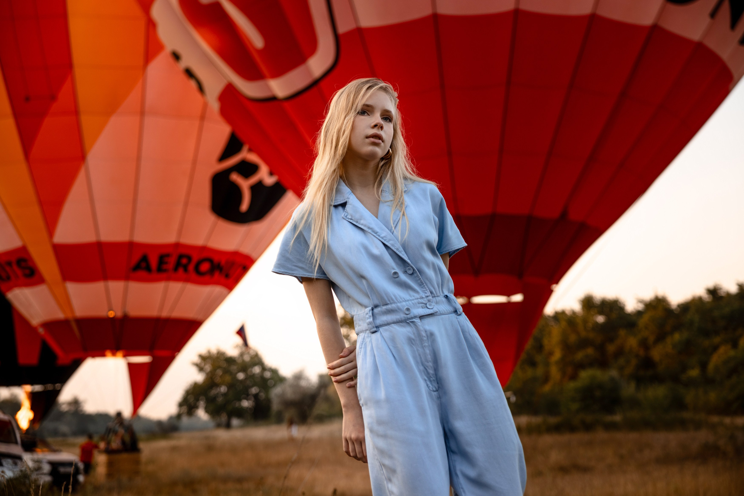 Ксюша, воздушный шар. Татьяна Мирзоян