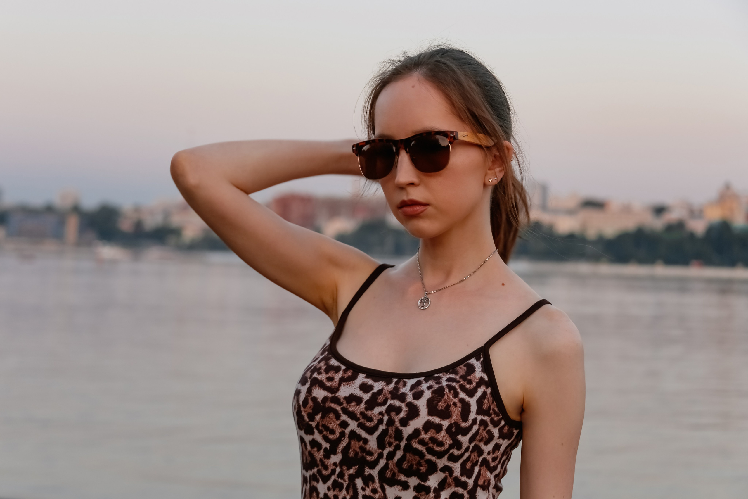 Алина на пляже. Фотограф Пермь. Фотосессия в фотостудии Перми и на свежем воздухе
