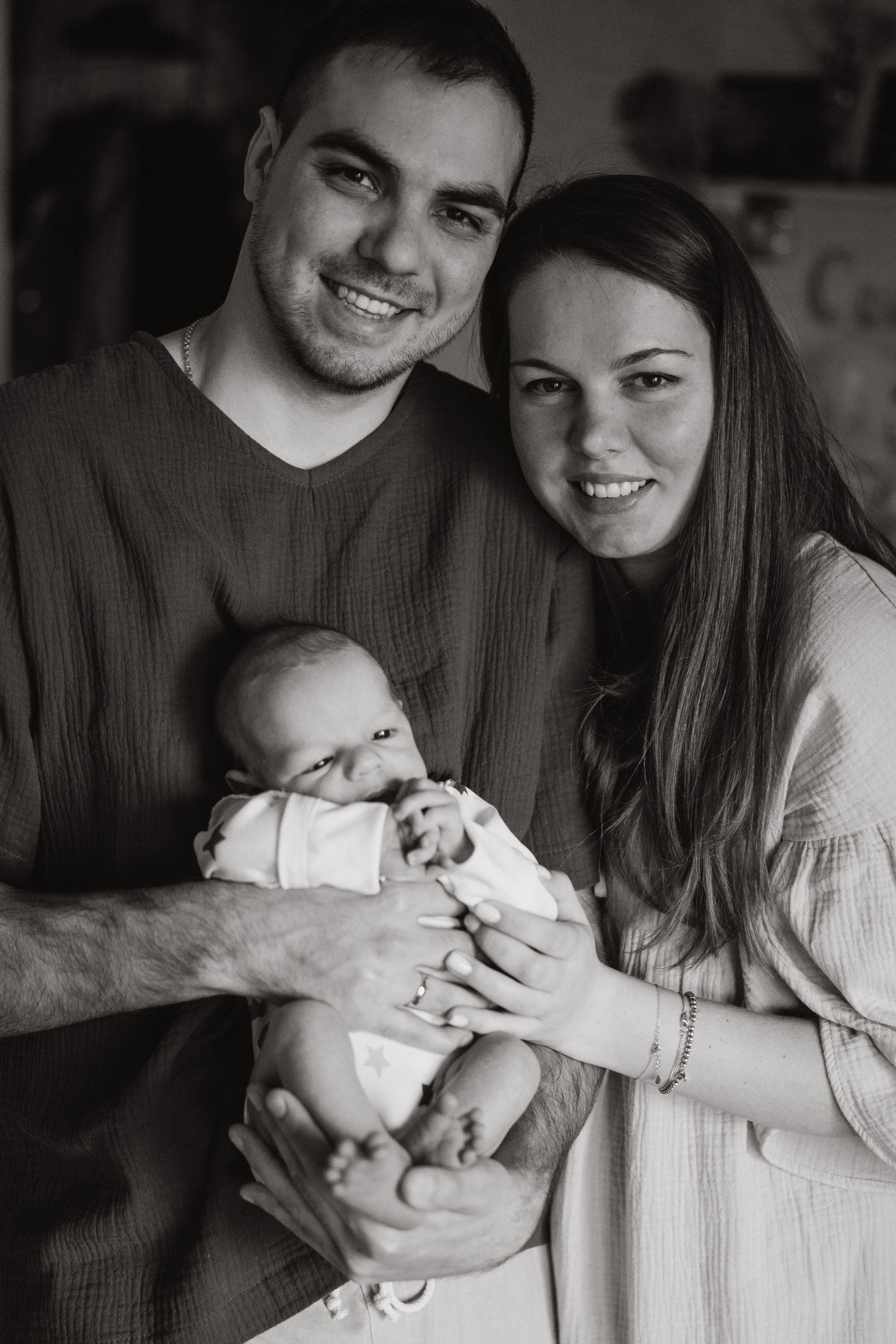 Марк в кругу семьи. Семейный, ньюборн фотограф, фотограф на роды в Москве, Виктория Тюльдюкова