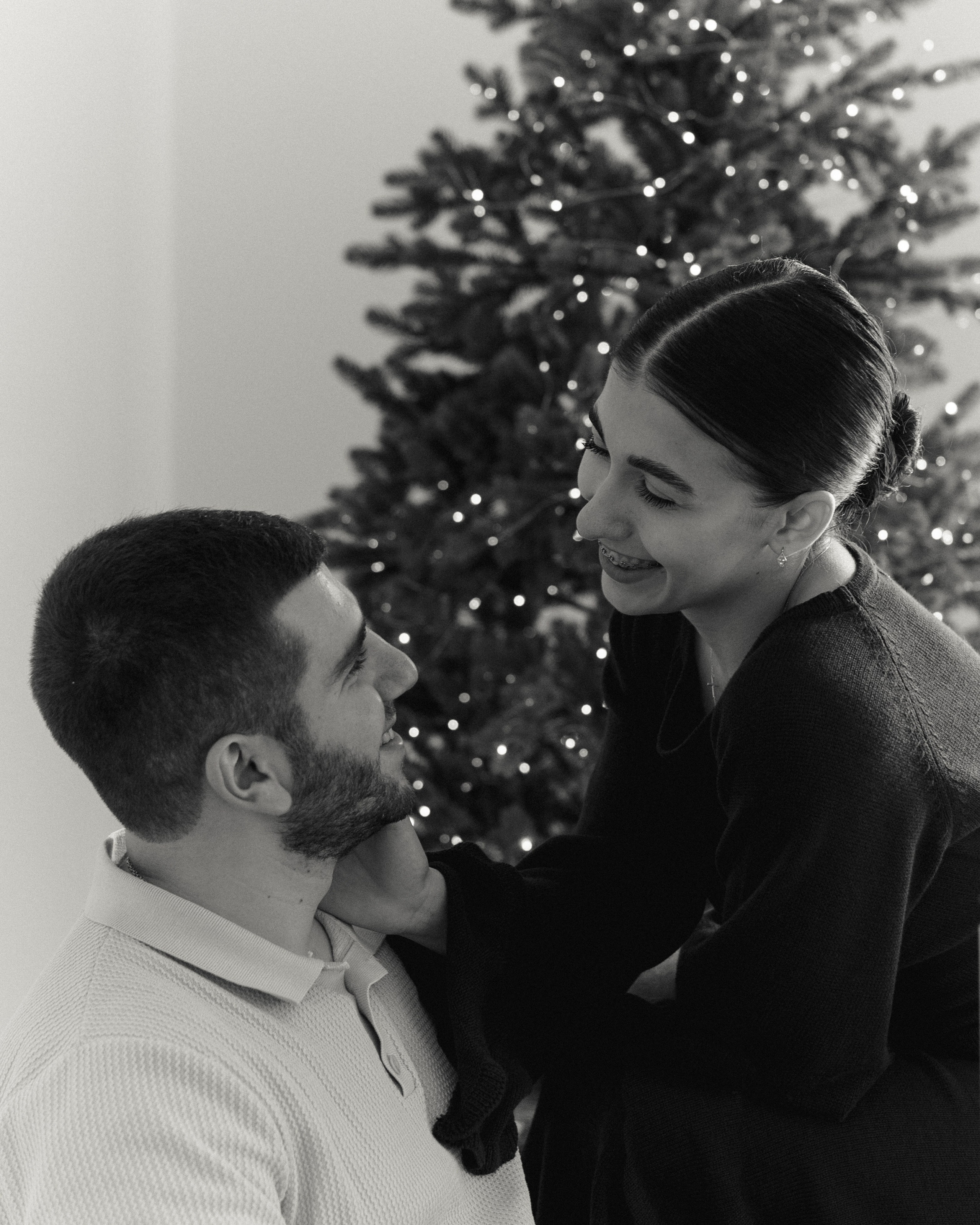 Лав стори новогодняя в студии Modo