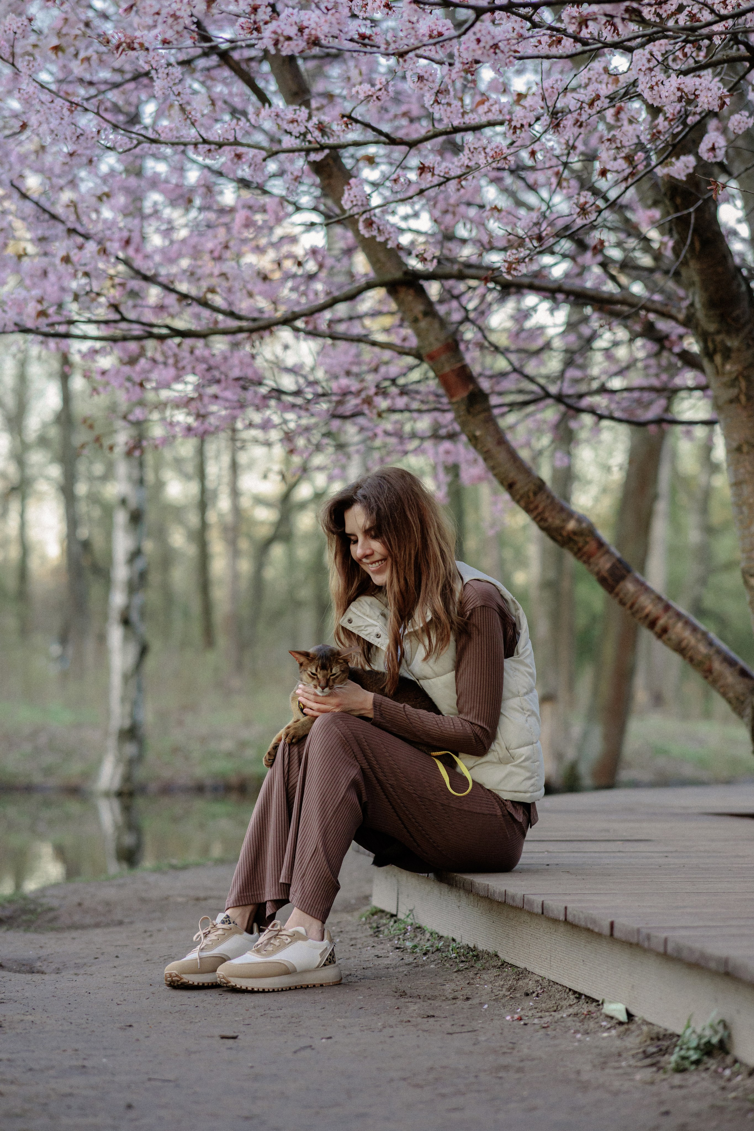 Екатерина и Персик. Фотограф в Санкт-Петербурге Алёна Губинская