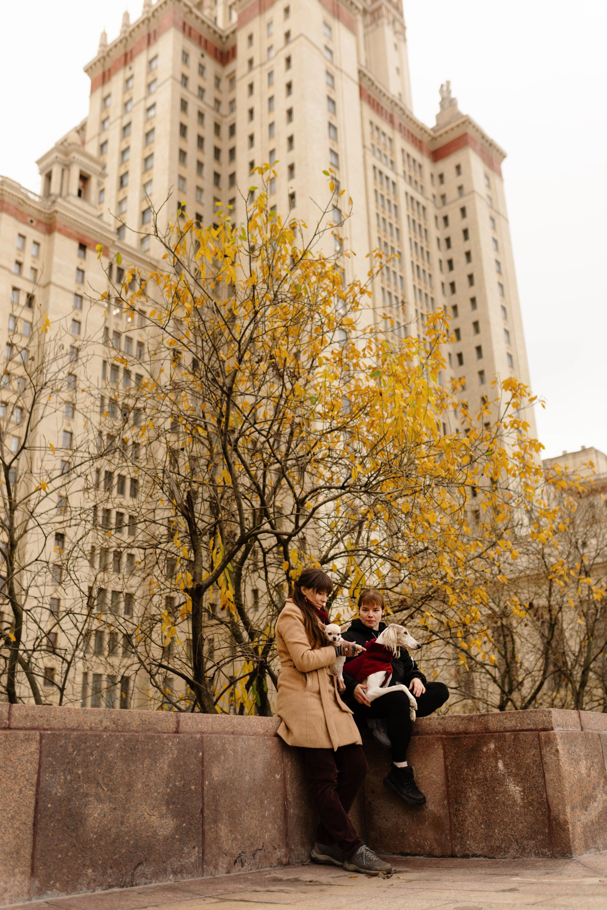 Москва / Марина и Лира, Полина и Деймон. Фотограф Кузина Вера