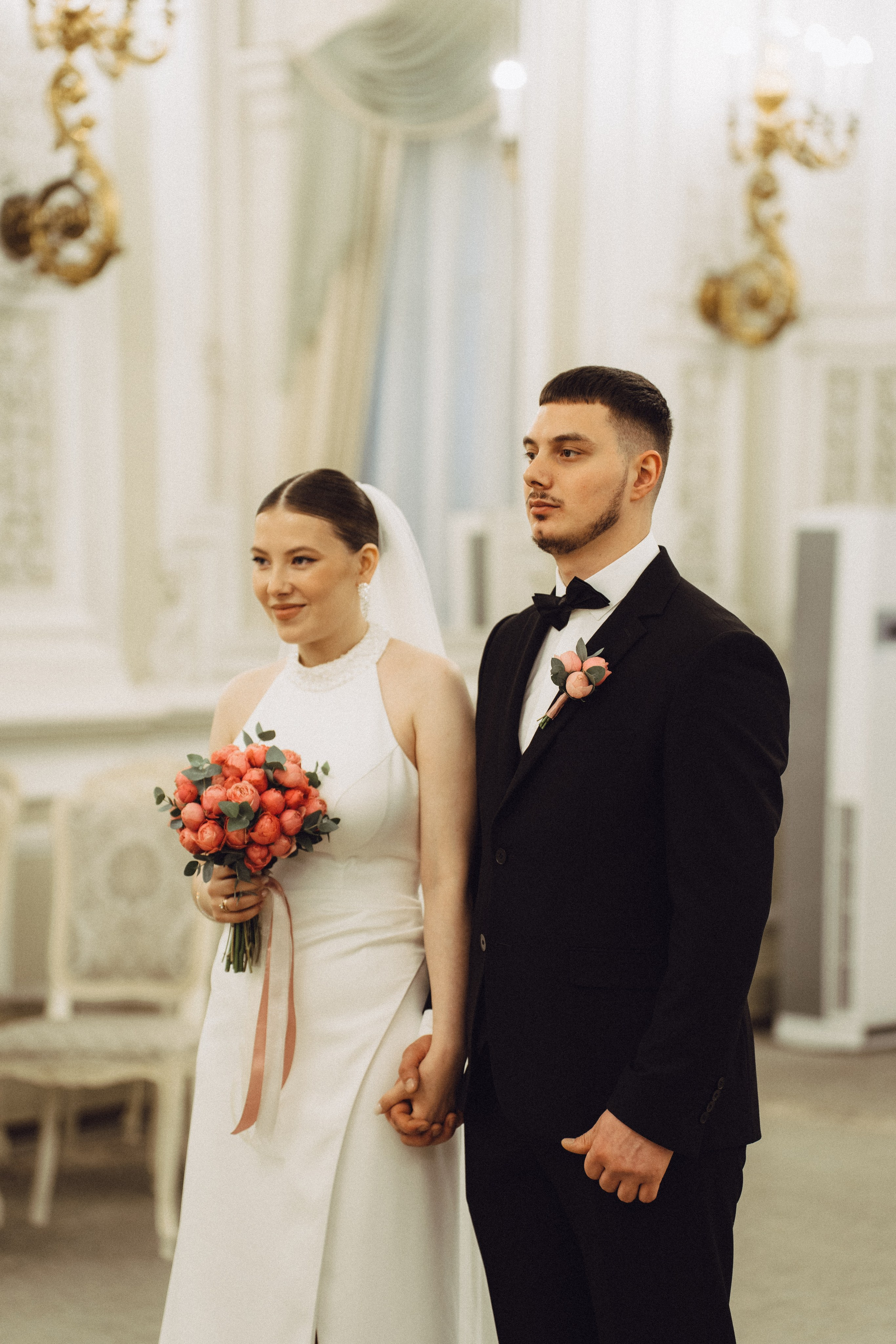 СВАДЕБНАЯ СЬЕМКА В ПЕВОМ ДВОРЦЕ БРАКОСОЧЕТАНИЯ. Профессиональный фотограф, Санкт-Петербург — Виктория Богомолова