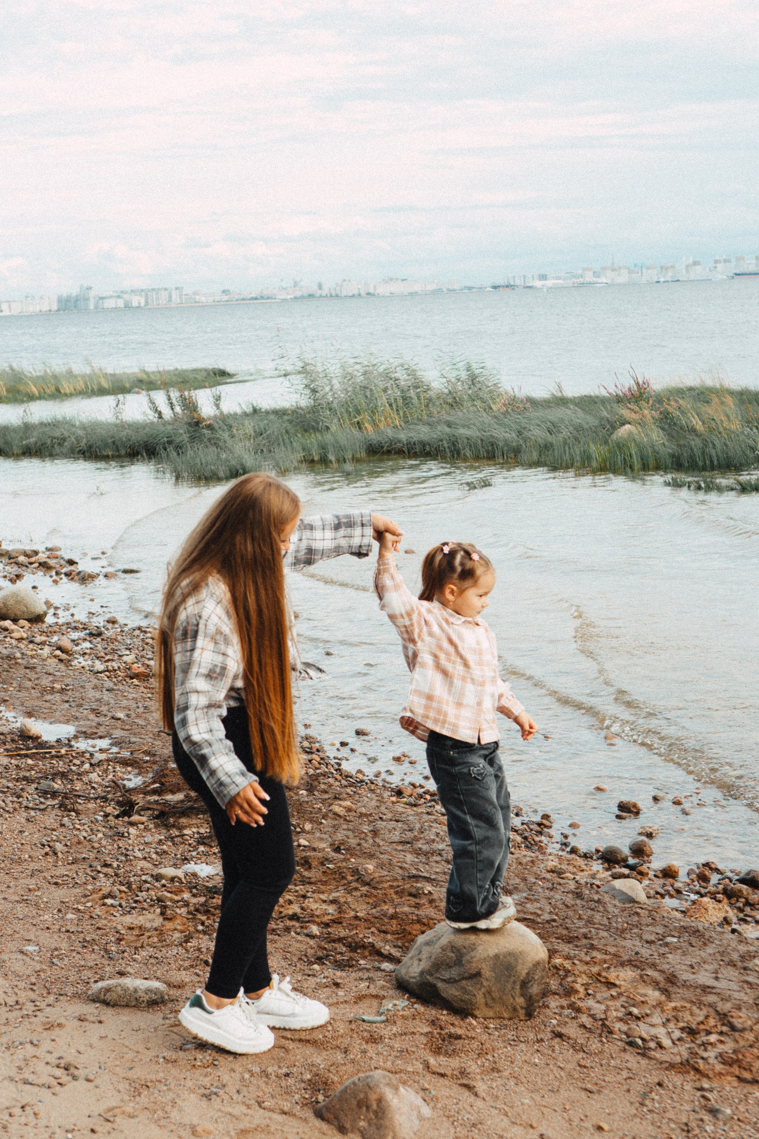МАМА И ДОЧКА НА ФИНСКОМ ЗАЛИВЕ. Профессиональный фотограф, Санкт-Петербург — Виктория Богомолова