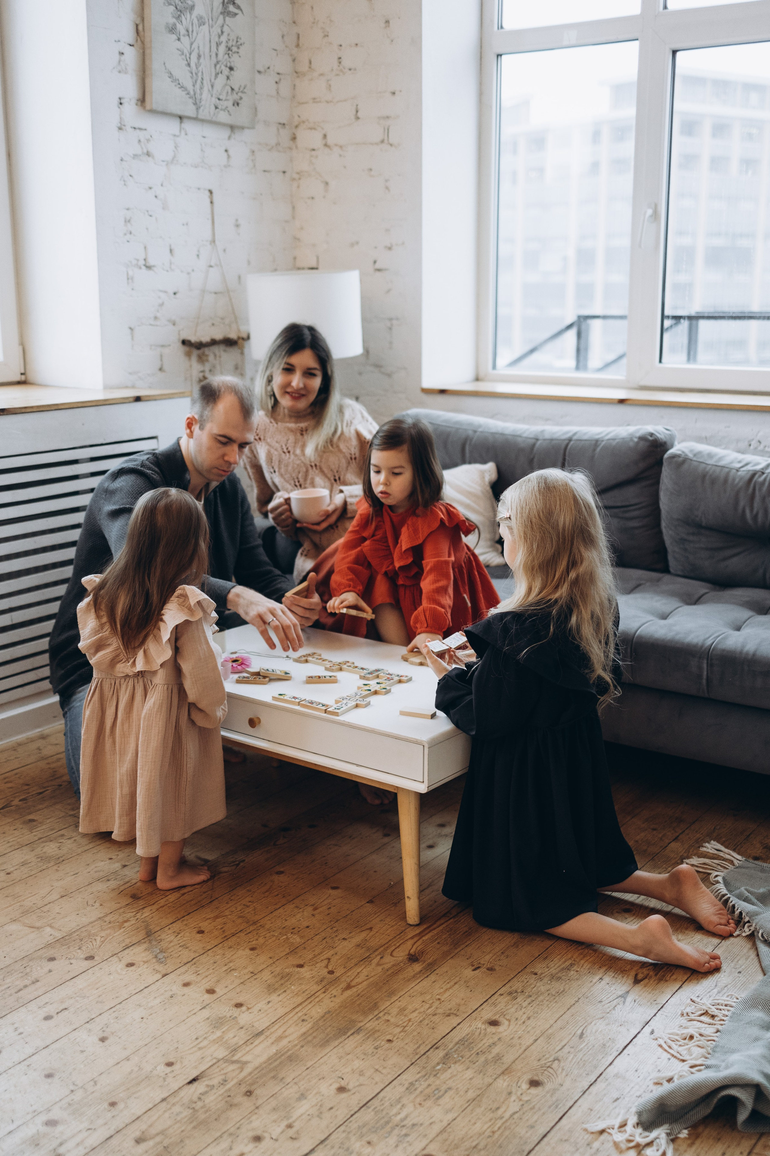 Эля, Вася, Алиса, Ева, Мира. Семейный фотограф в Москве Виктория Ястребинская