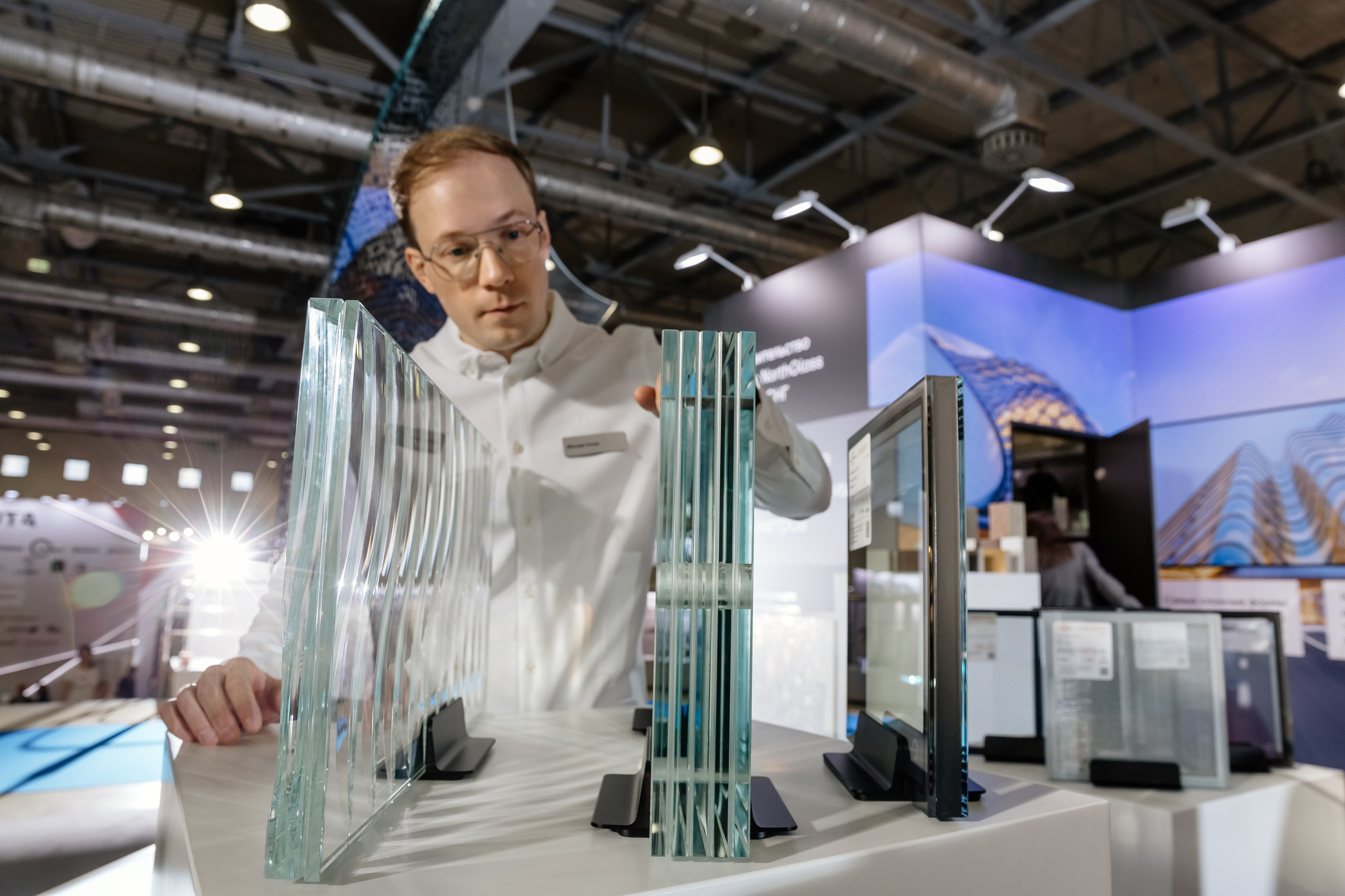 Экспоцентр Мир стекла northglass. Профессиональный фотограф Инесса Новикова в Москве