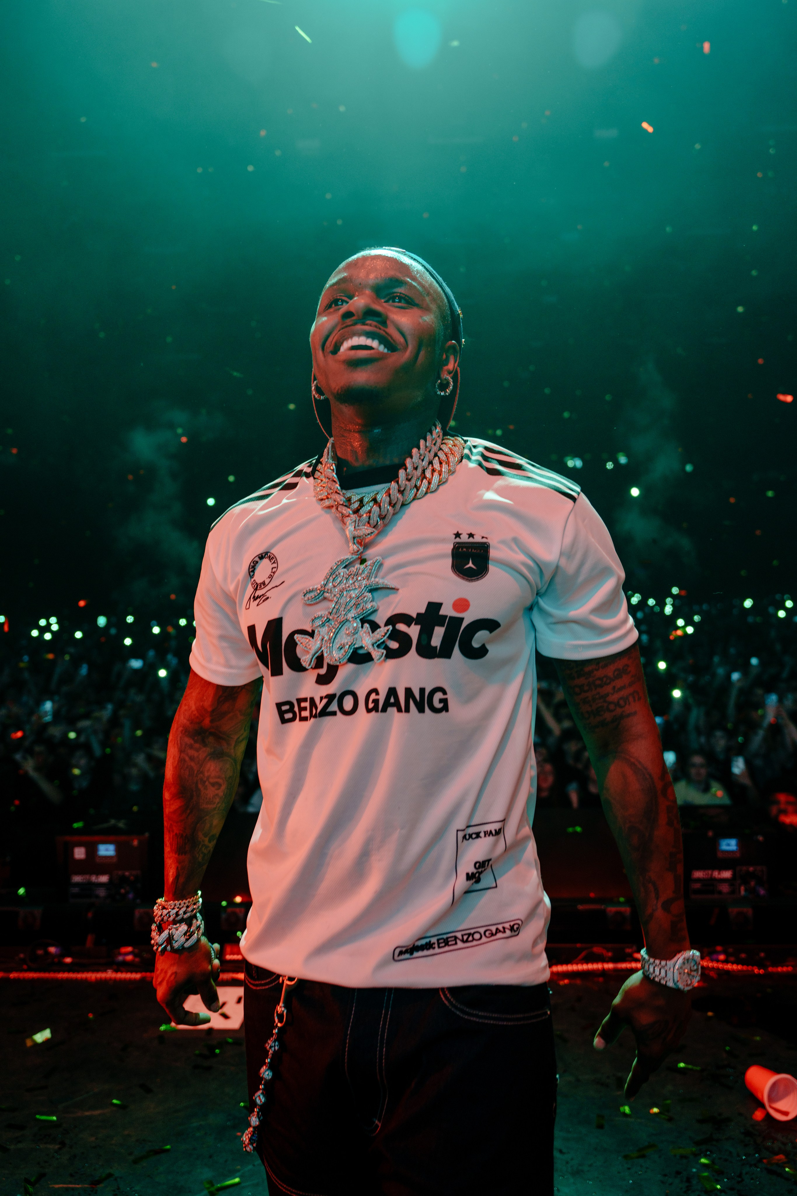 DaBaby в Москве в VK STADIUM. Репортажный фотограф Москва Сергей Дружинин