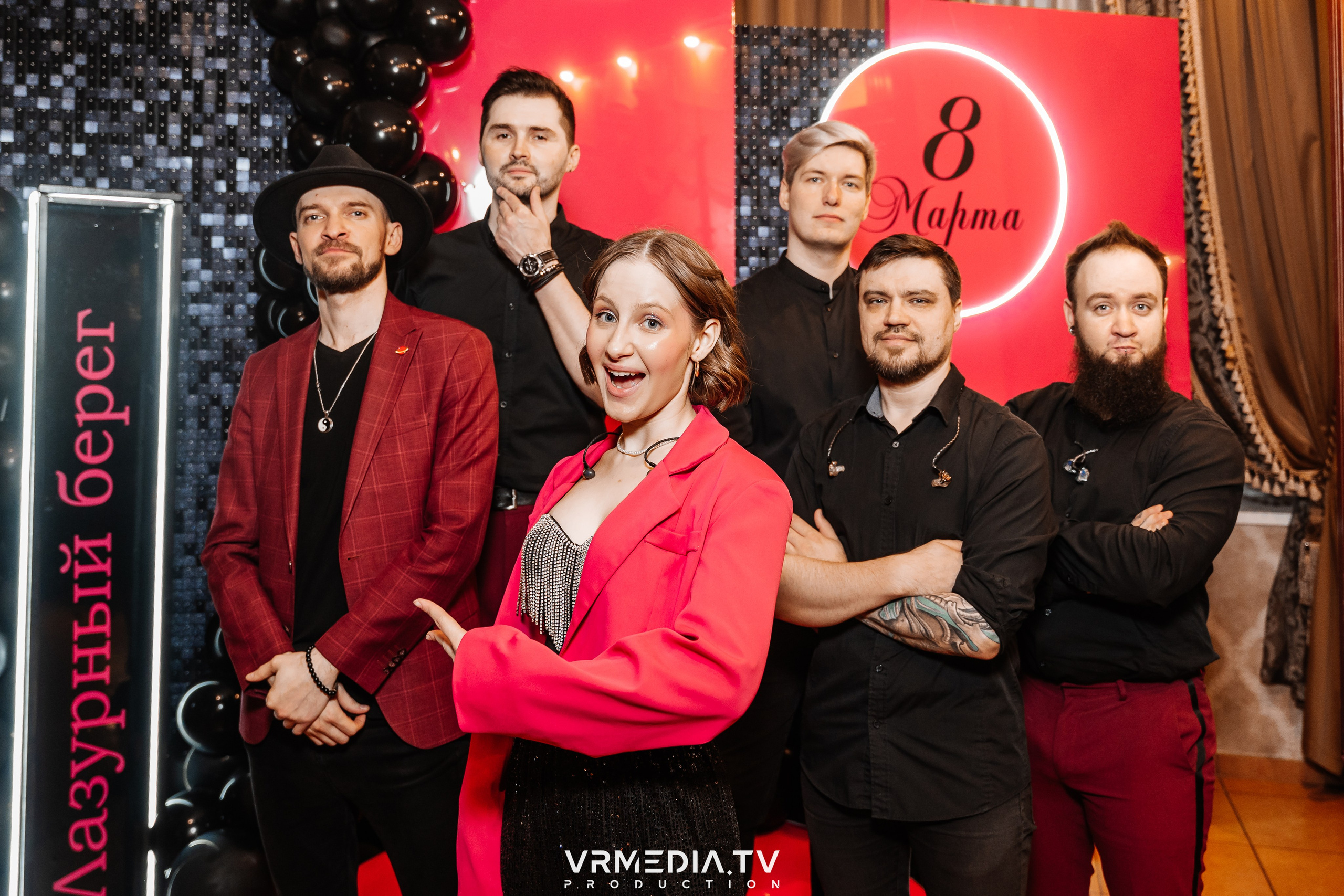 Международный женский день в ресторане «Лазурный берег»