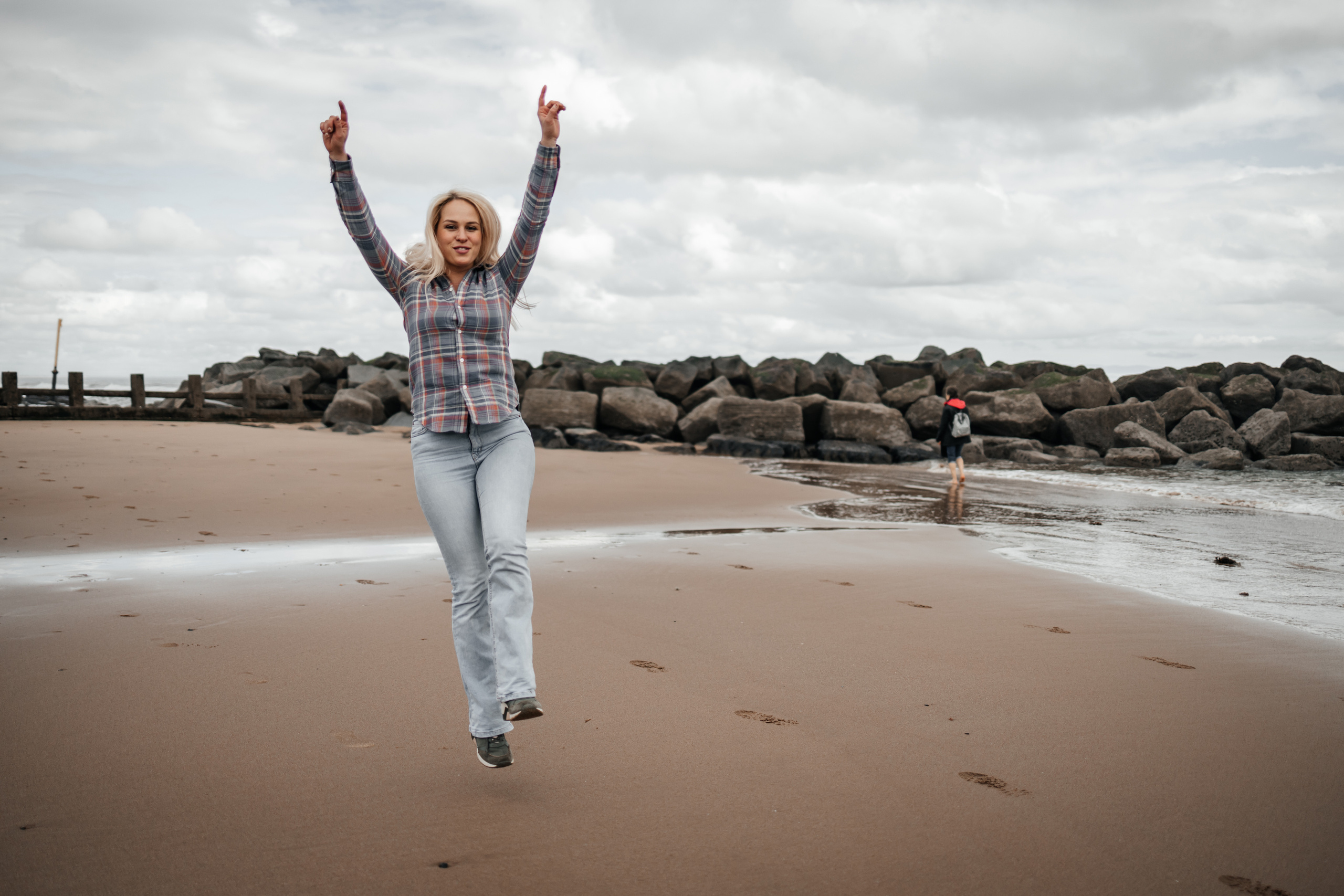 Personal photosession at the seaside. Family and kids photographer in Aberdeen UK Lyubov Popova