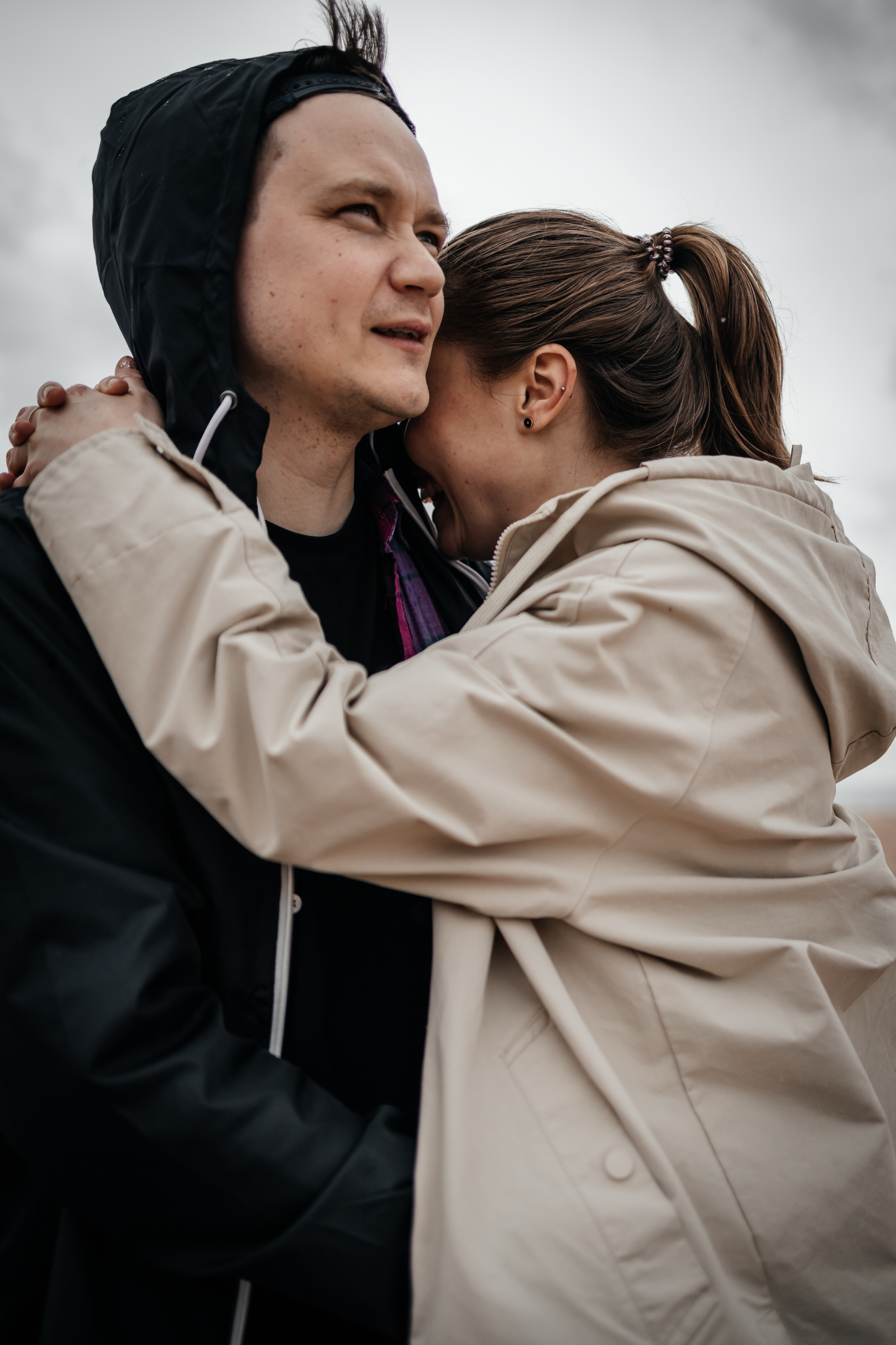 Family on the Balmedee Beach Aberdeen. Family and kids photographer in Aberdeen UK Lyubov Popova