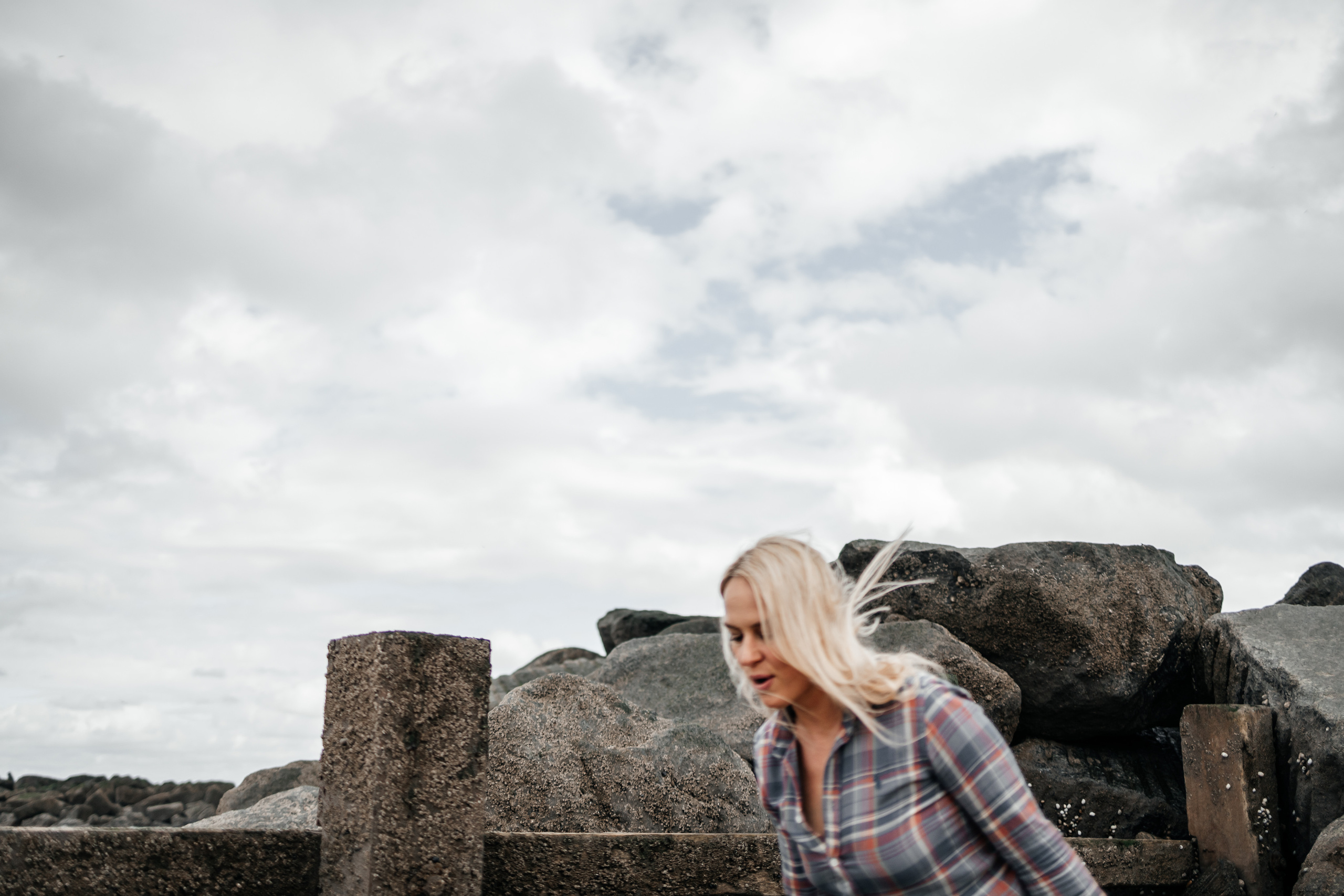 Personal photosession at the seaside. Family and kids photographer in Aberdeen UK Lyubov Popova