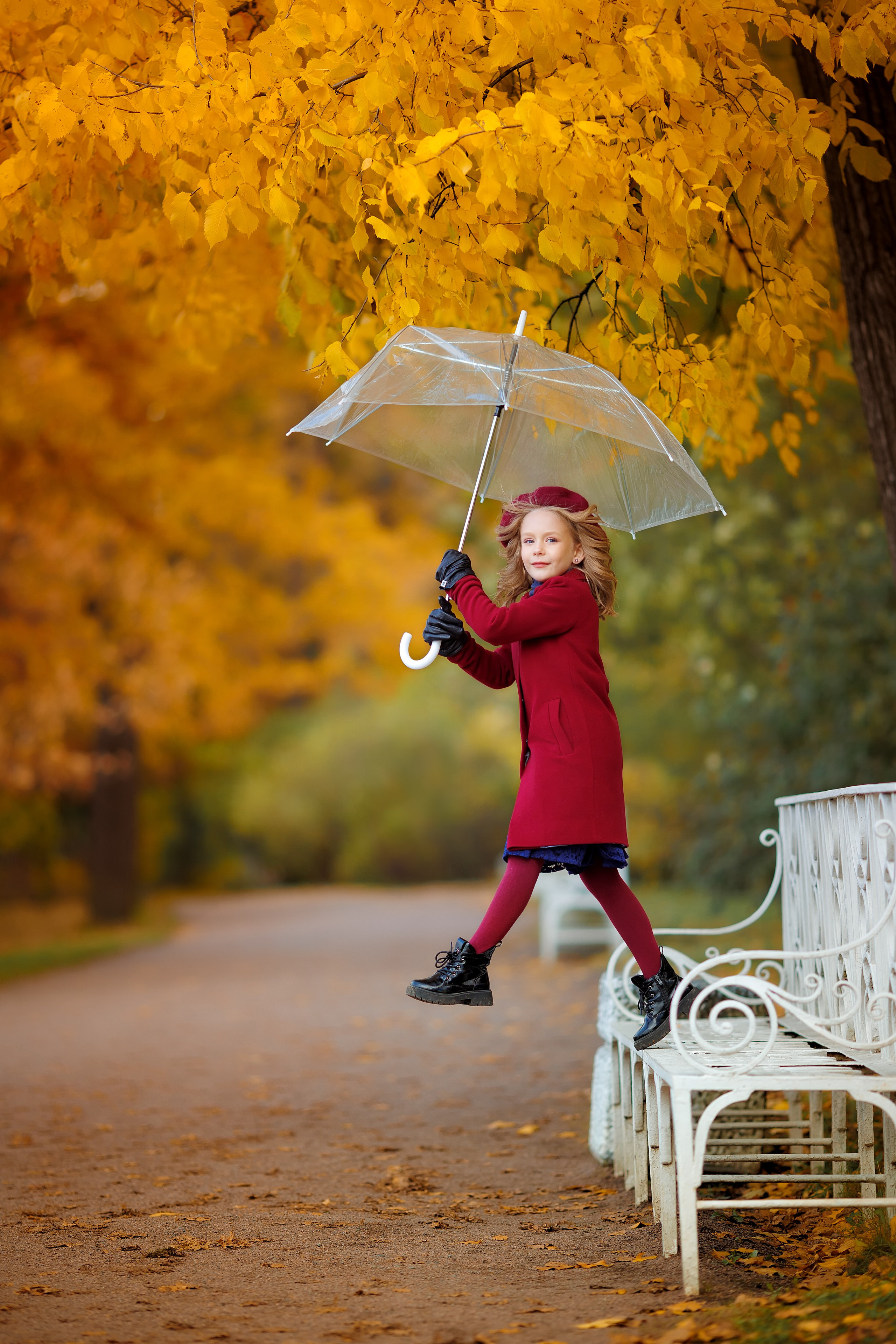 Осенняя фотосессия в парке