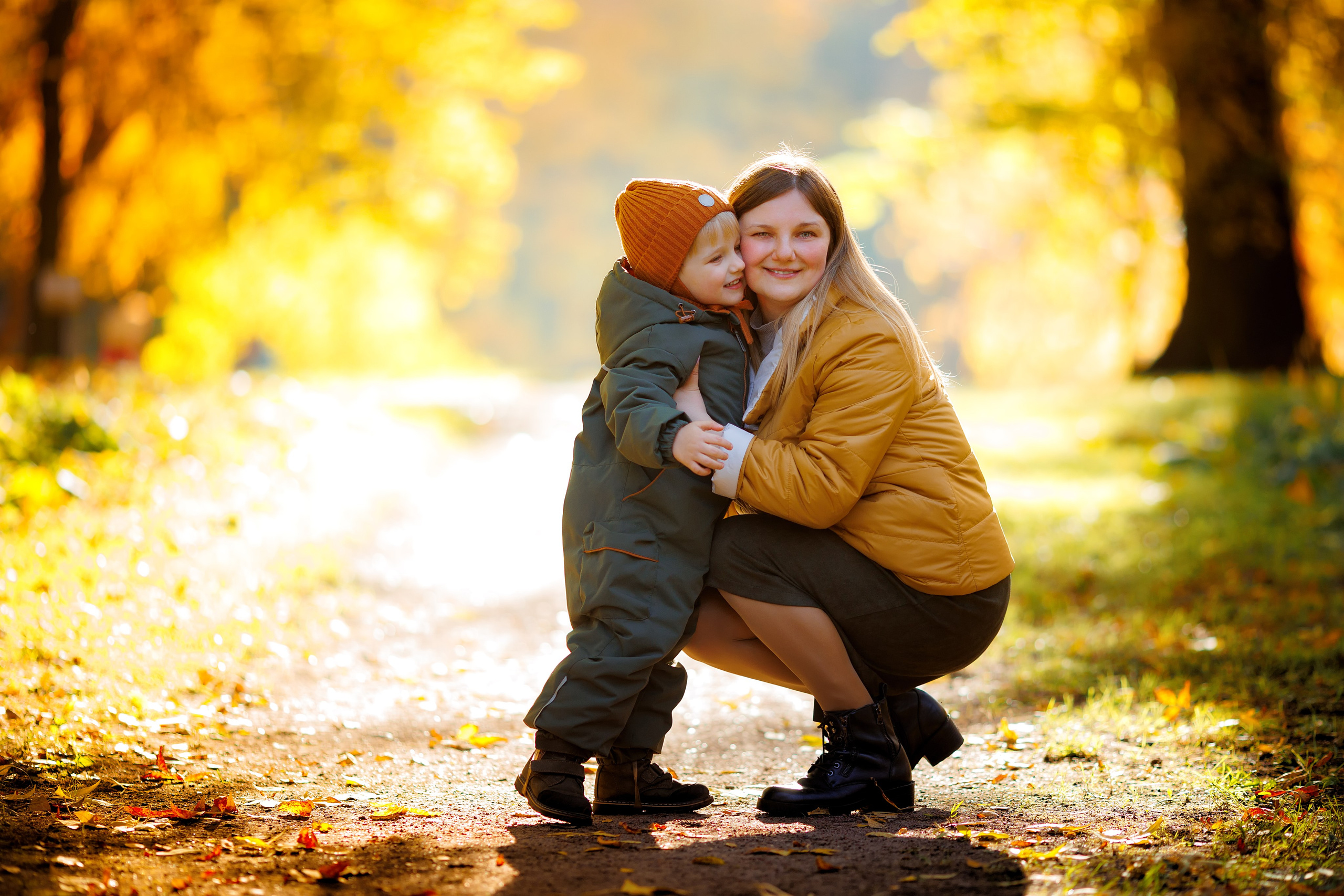 Осенняя фотосессия в парке