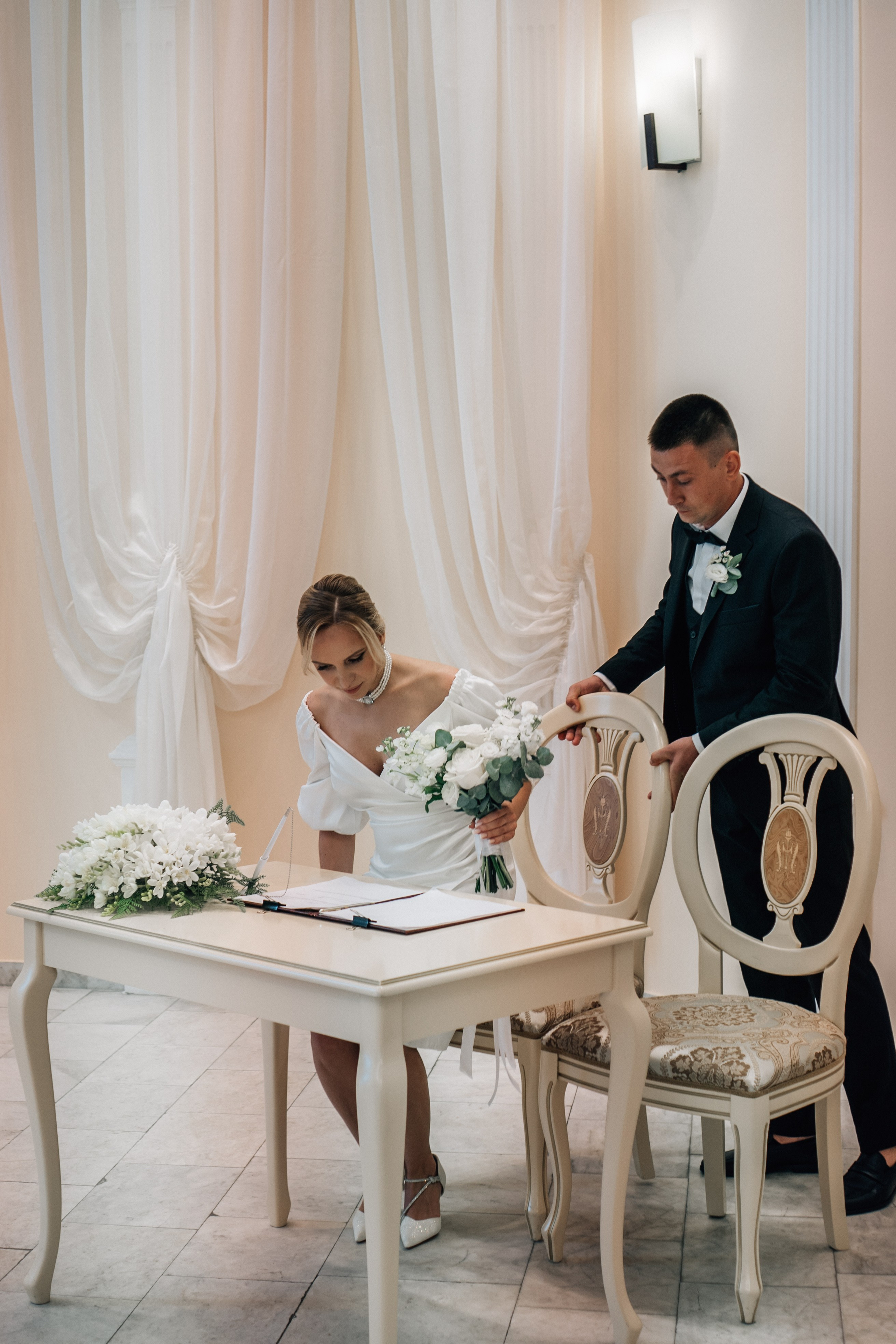 РЕПОРТАЖ В ЗАГСЕ. Профессиональный фотограф, Санкт-Петербург — Виктория Богомолова