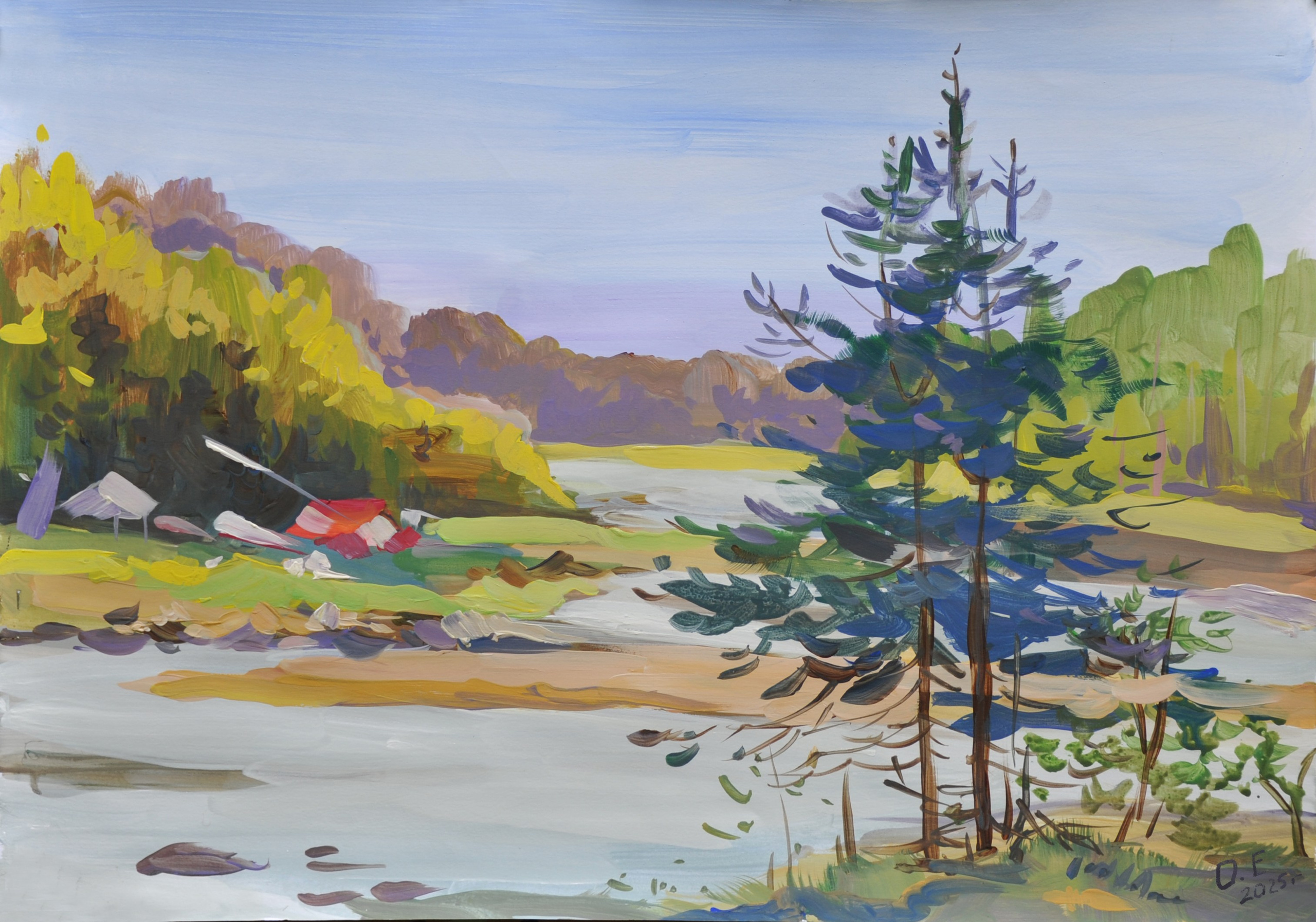 Беломорье. Ефремова Ольга. Художник