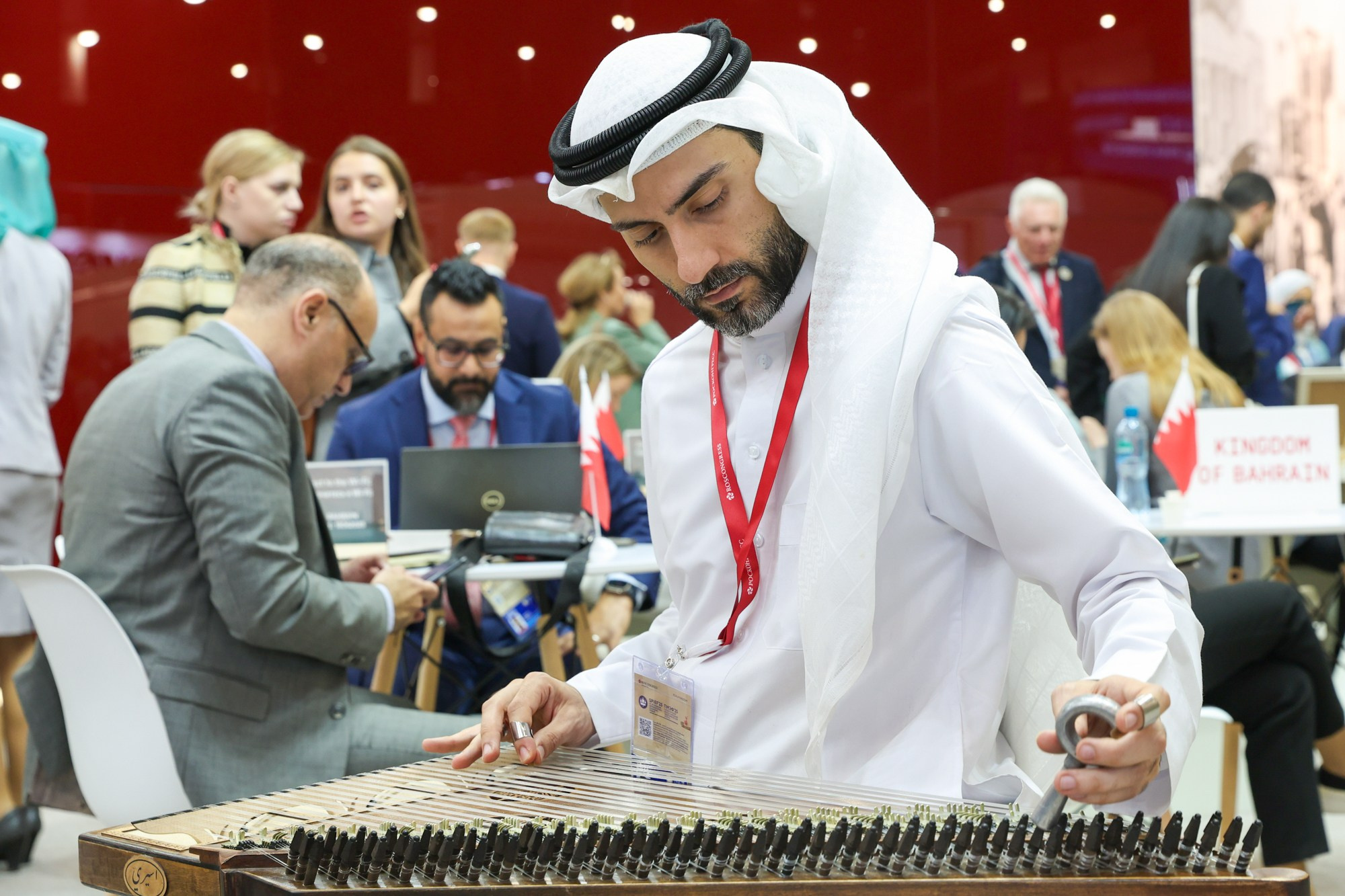 Стенд Королевства Бахрейн на ПМЭФ 2025. Фотограф Дарья Попова
