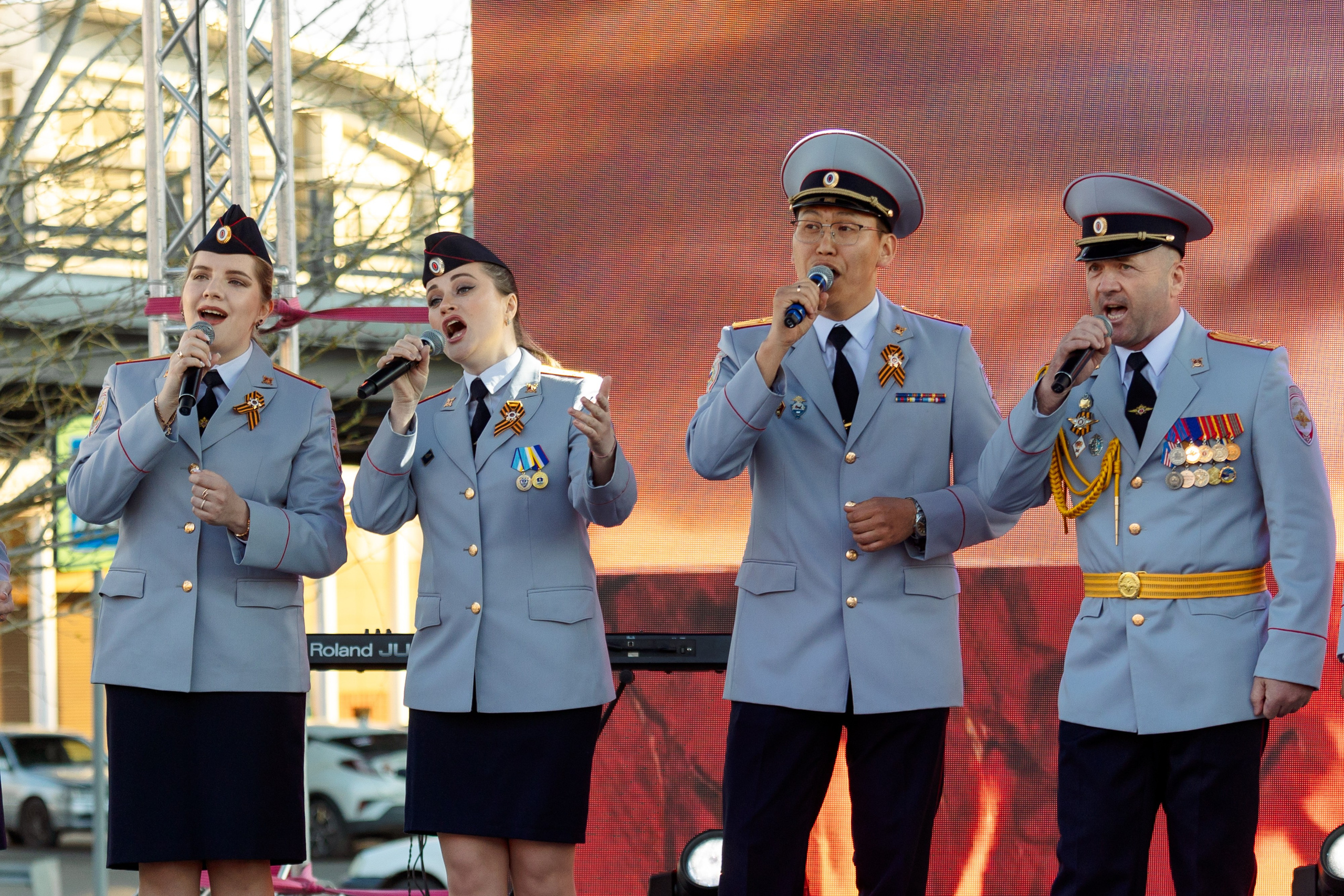 Концерт приуроченный к празднованию 80 лет победл. Свадебный и семейный фотограф в Улан-Удэ