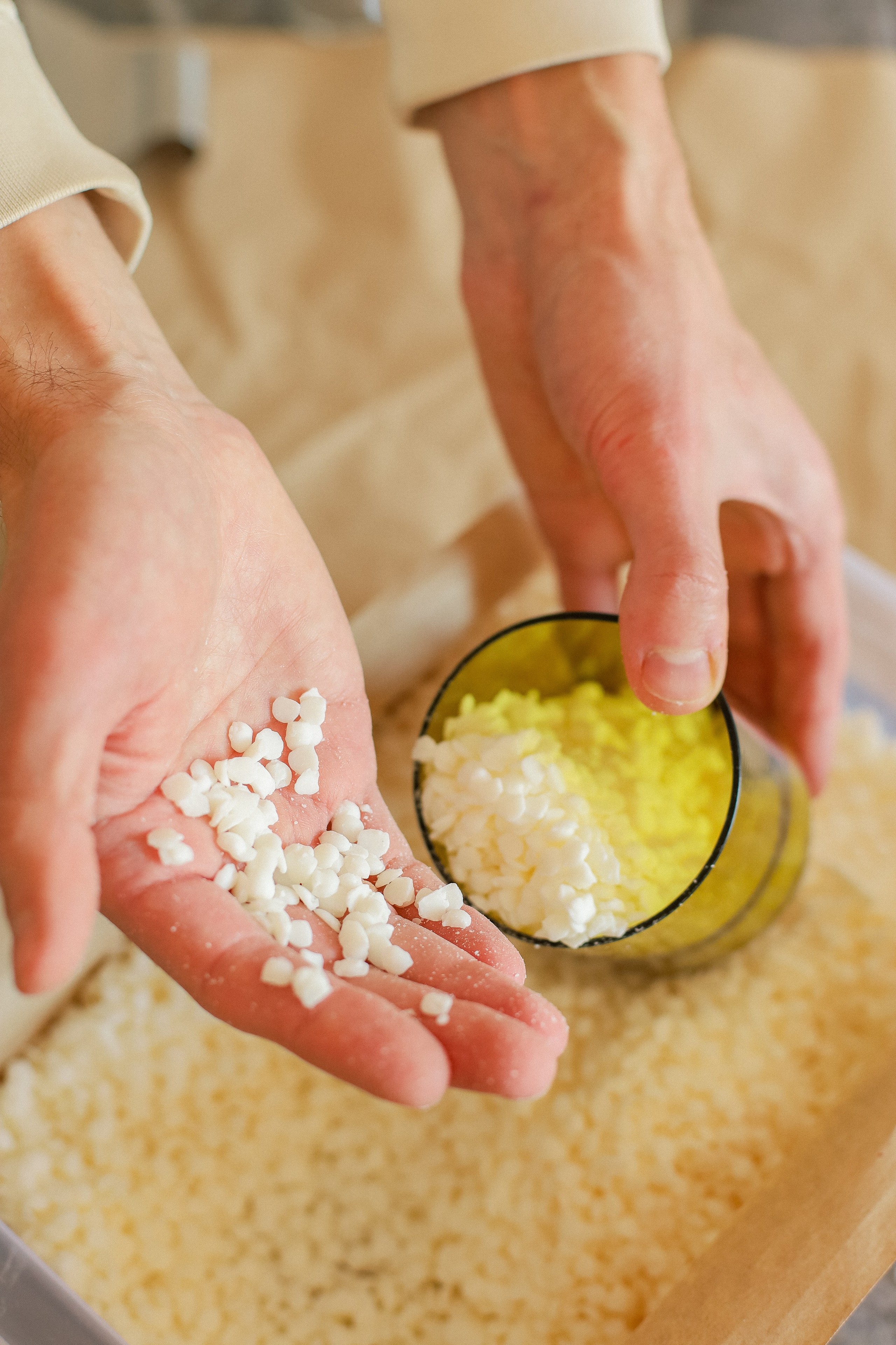 Making Candles / brand bez_parafina. Photographer in Montenegro — professional photoshoots