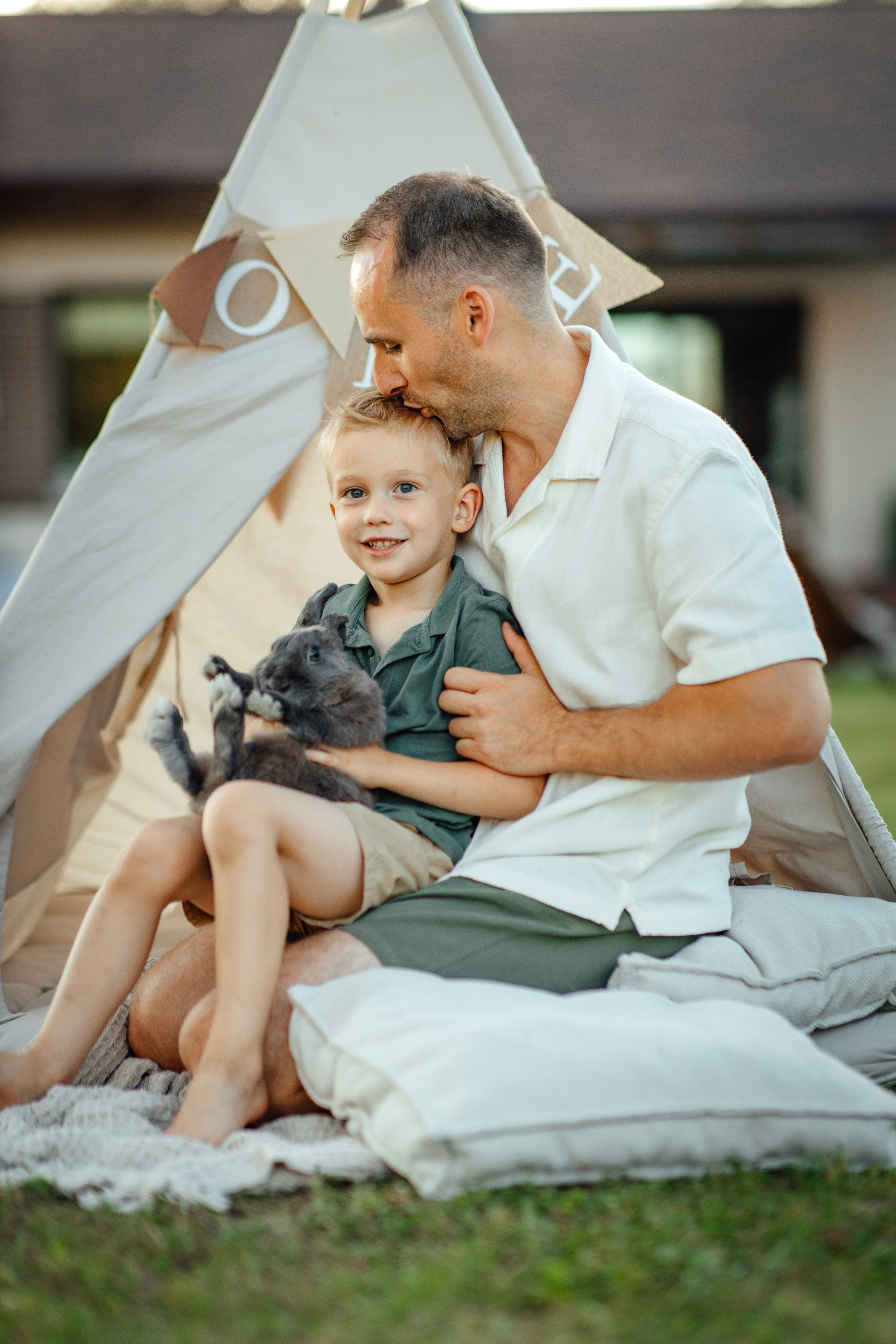 Максику 1 годик, отмечаем дома