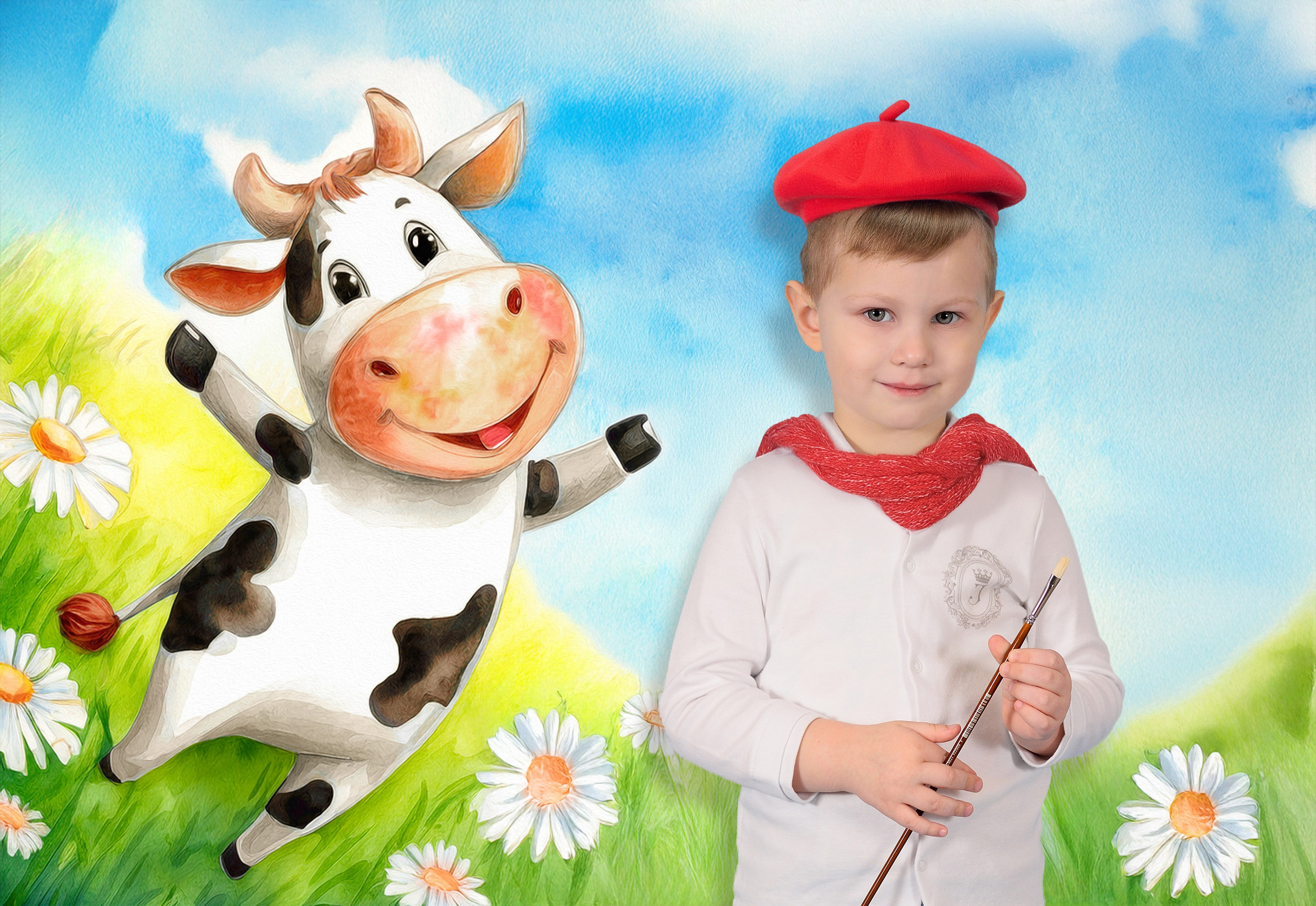 Осень 2025. Выпускные альбомы для школ и детских садов Александр и Динара