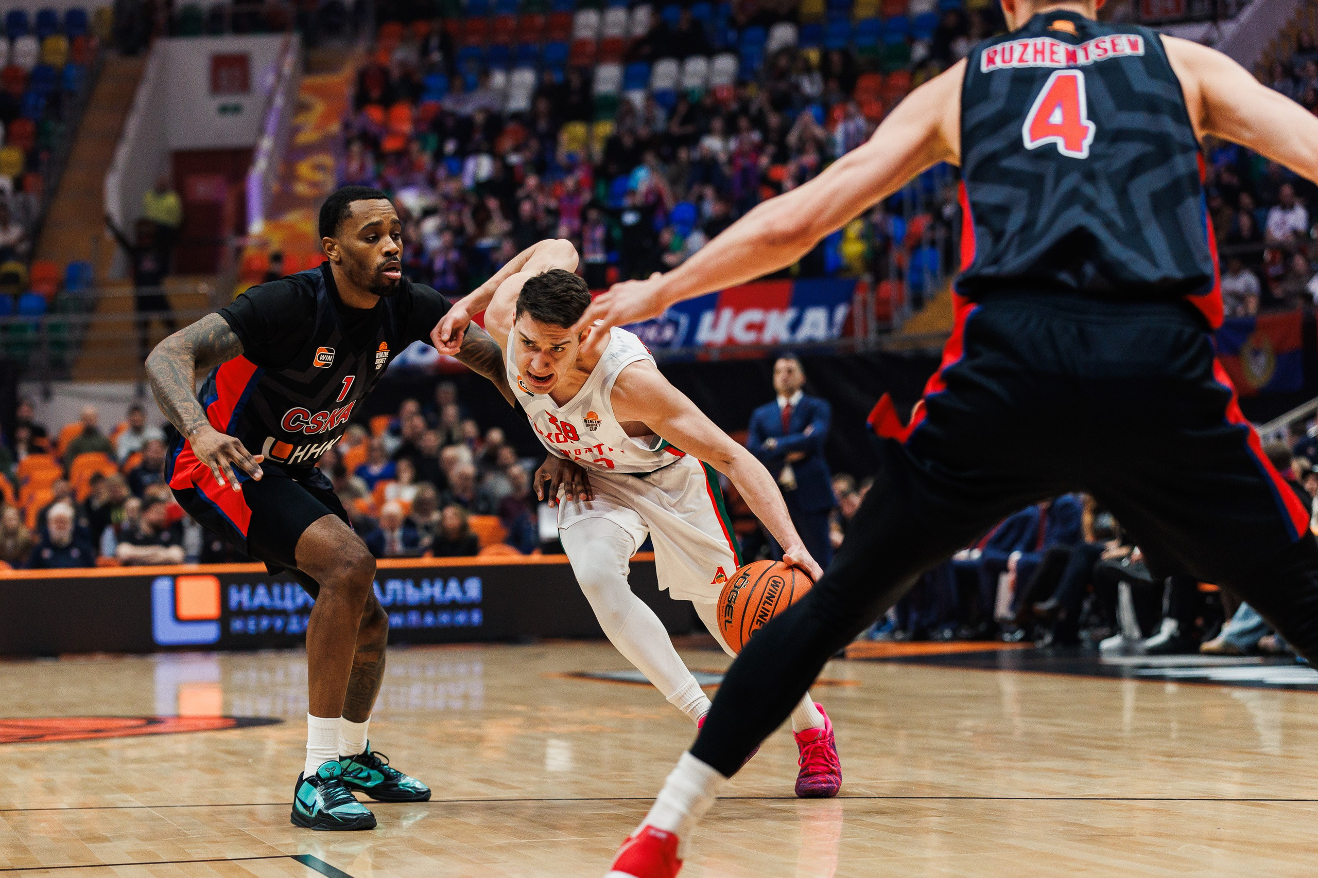 Winline Basket Cup CSKA — Lokomotiv-Luban. Photographer Danil Aykin