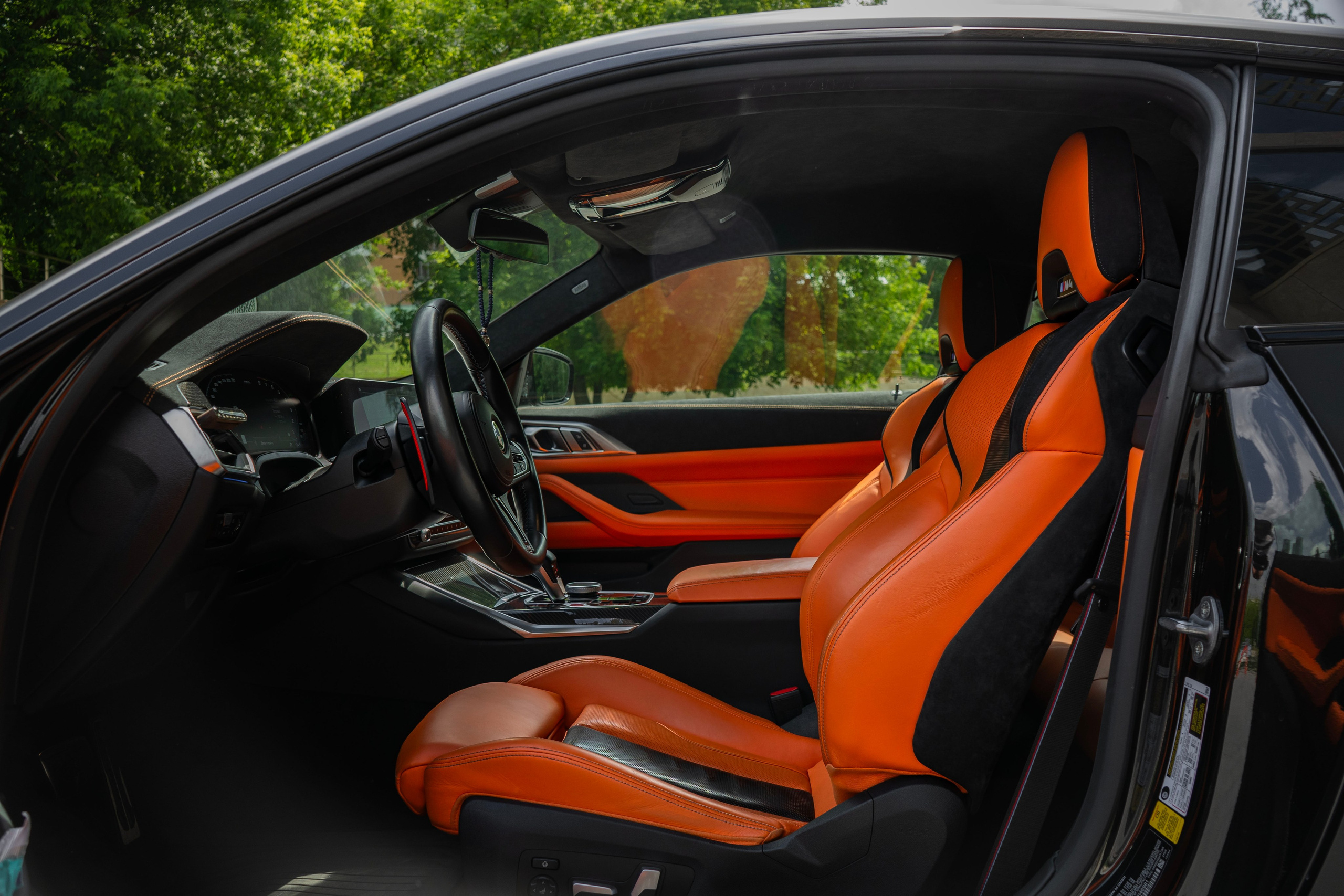 BMW M4 (Black matte). Автомобильный фотограф Ногинск Денис Городок