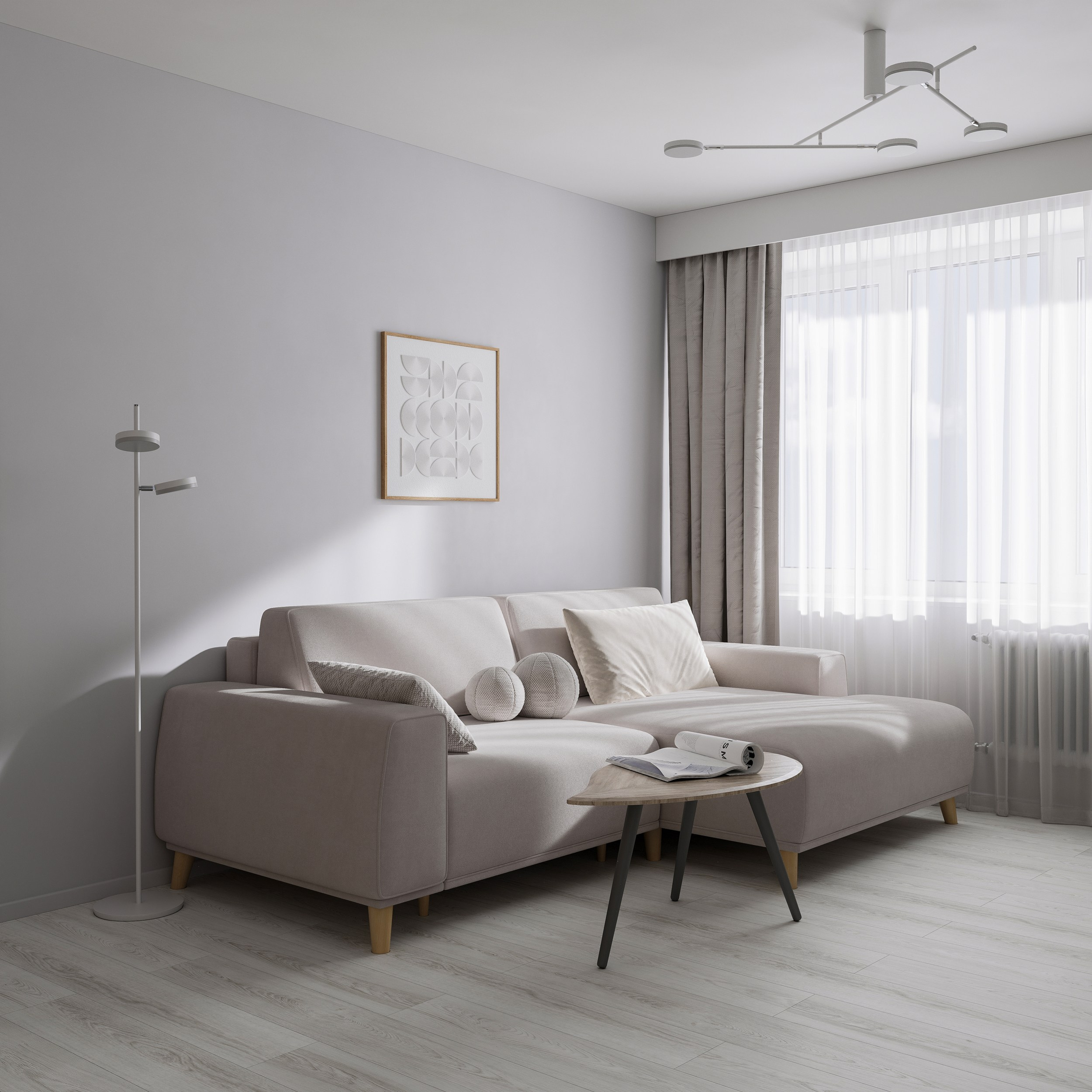 Bela Kun | Белы Куна. Dissirra — Визуализация интерьеров