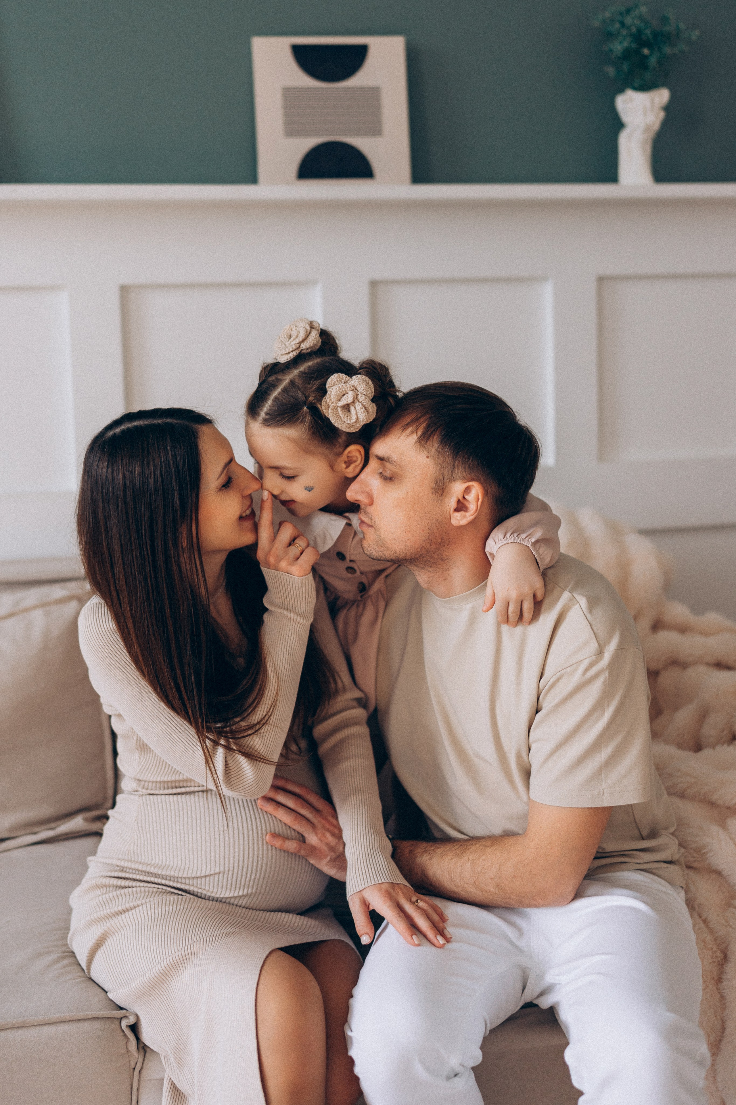 фотосессия беременности в студии