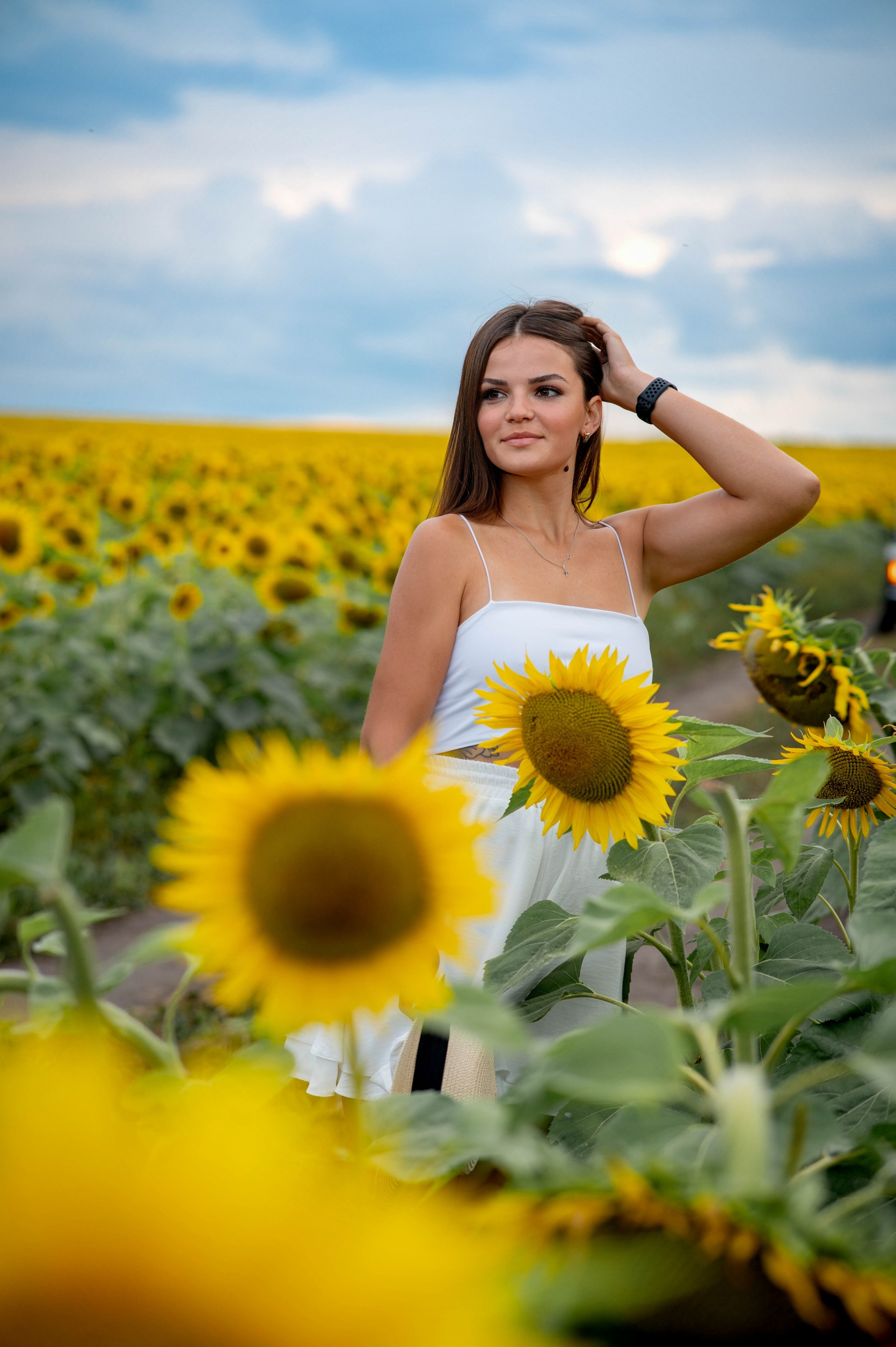Подсолнуховое поле. Семейный и свадебный фотограф в Абакане Юлия Су