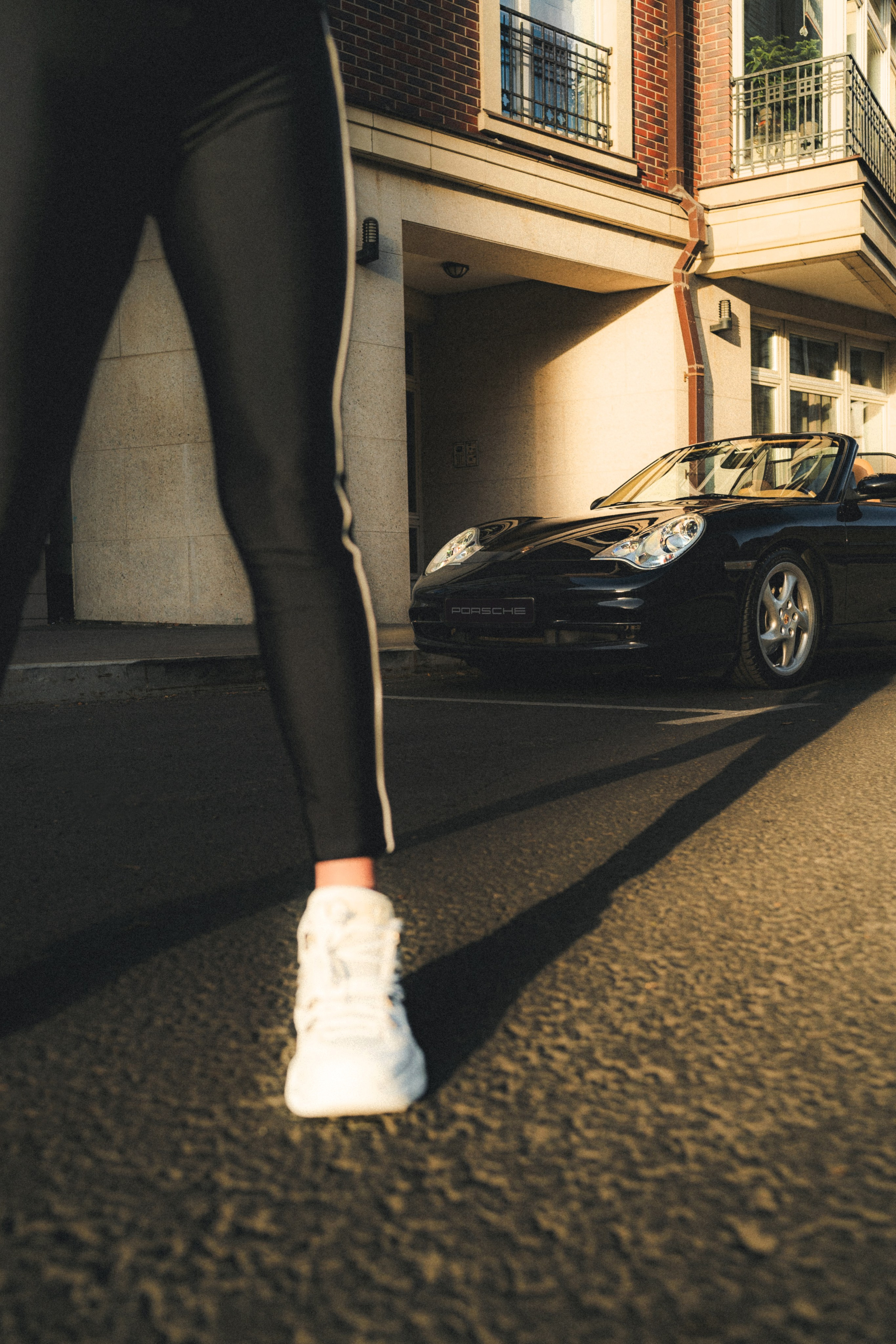 Porsche Carrera 4 Cabriolet x Elina. Фотограф Илья К. в Москве