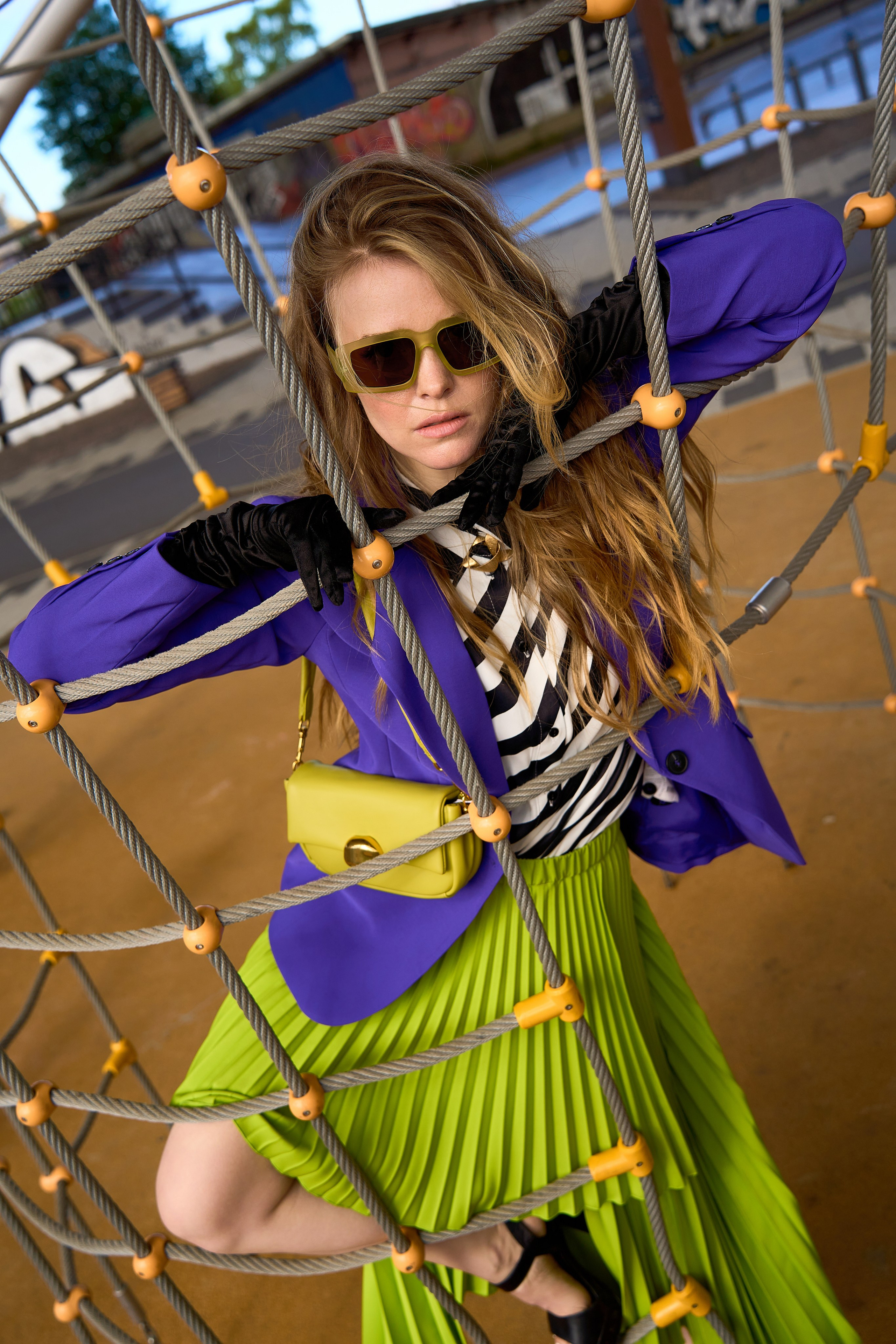 Мост Бетанкура съёмка женского портрета. Мартазова Екатерина фотограф. Екатеринбург