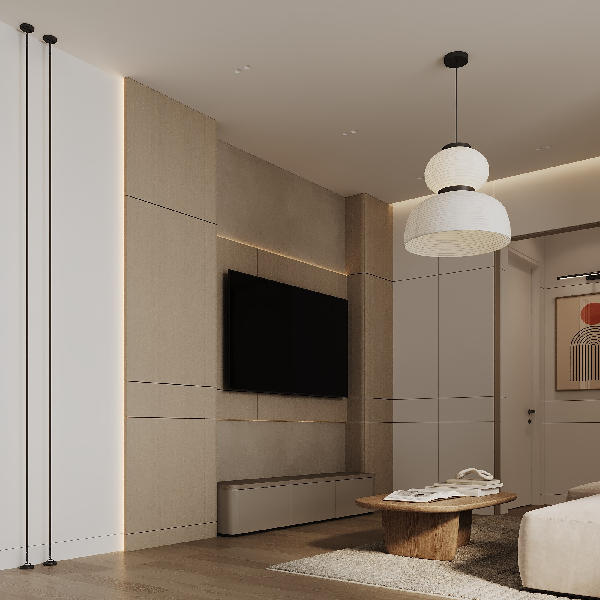 ЖК «Аль-Фараби 27», 73 м². Room Design Studio