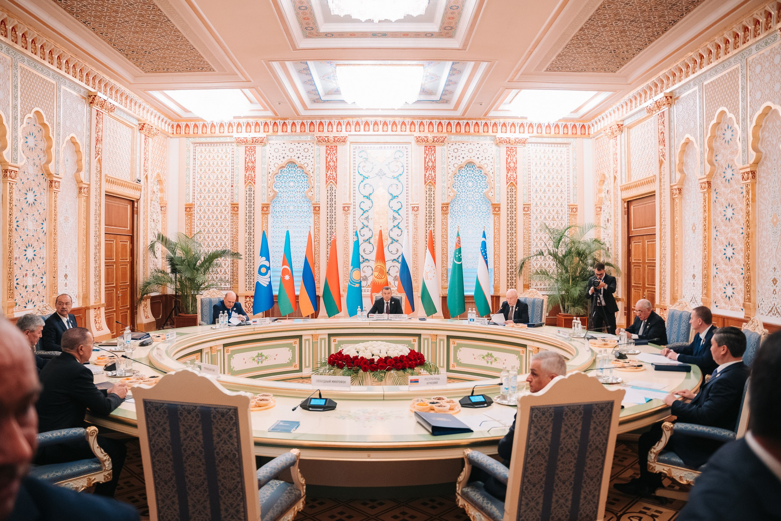 Заседание Совета Глав Правительств СНГ. Портретный и Репортажный Фотограф Москва