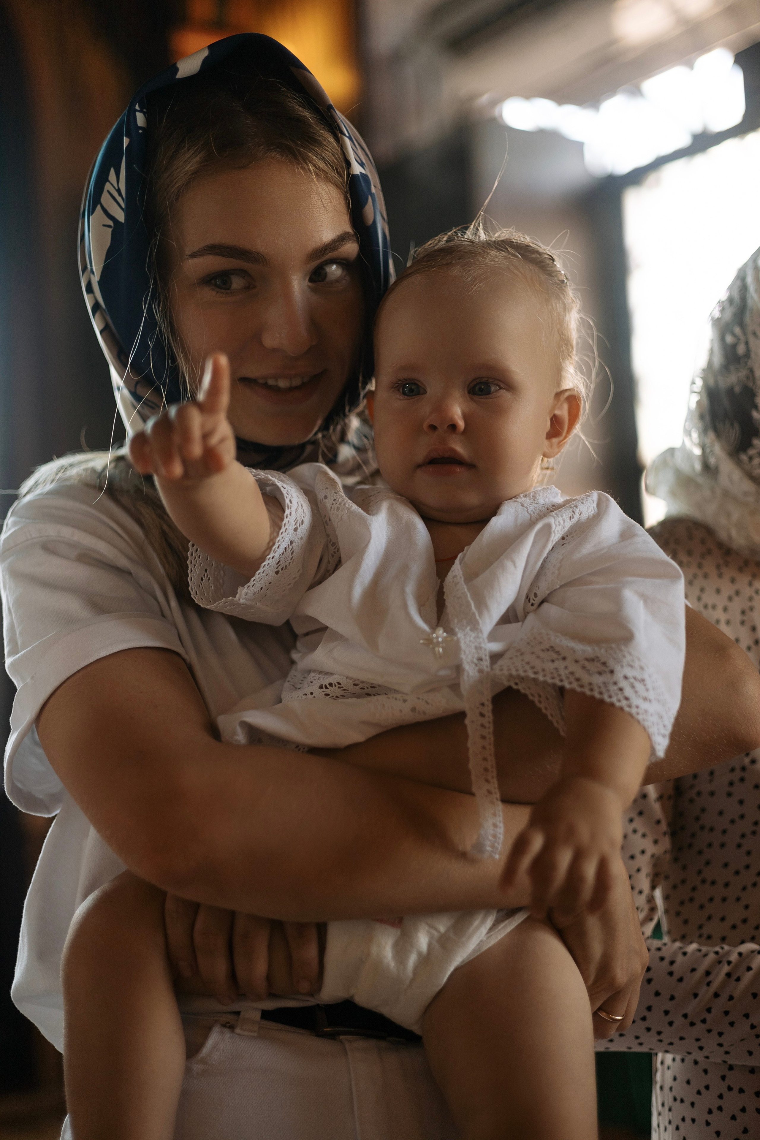 Крещение Варвары. Самый теплый фотограф в Краснодаре Рябоконь Ксения