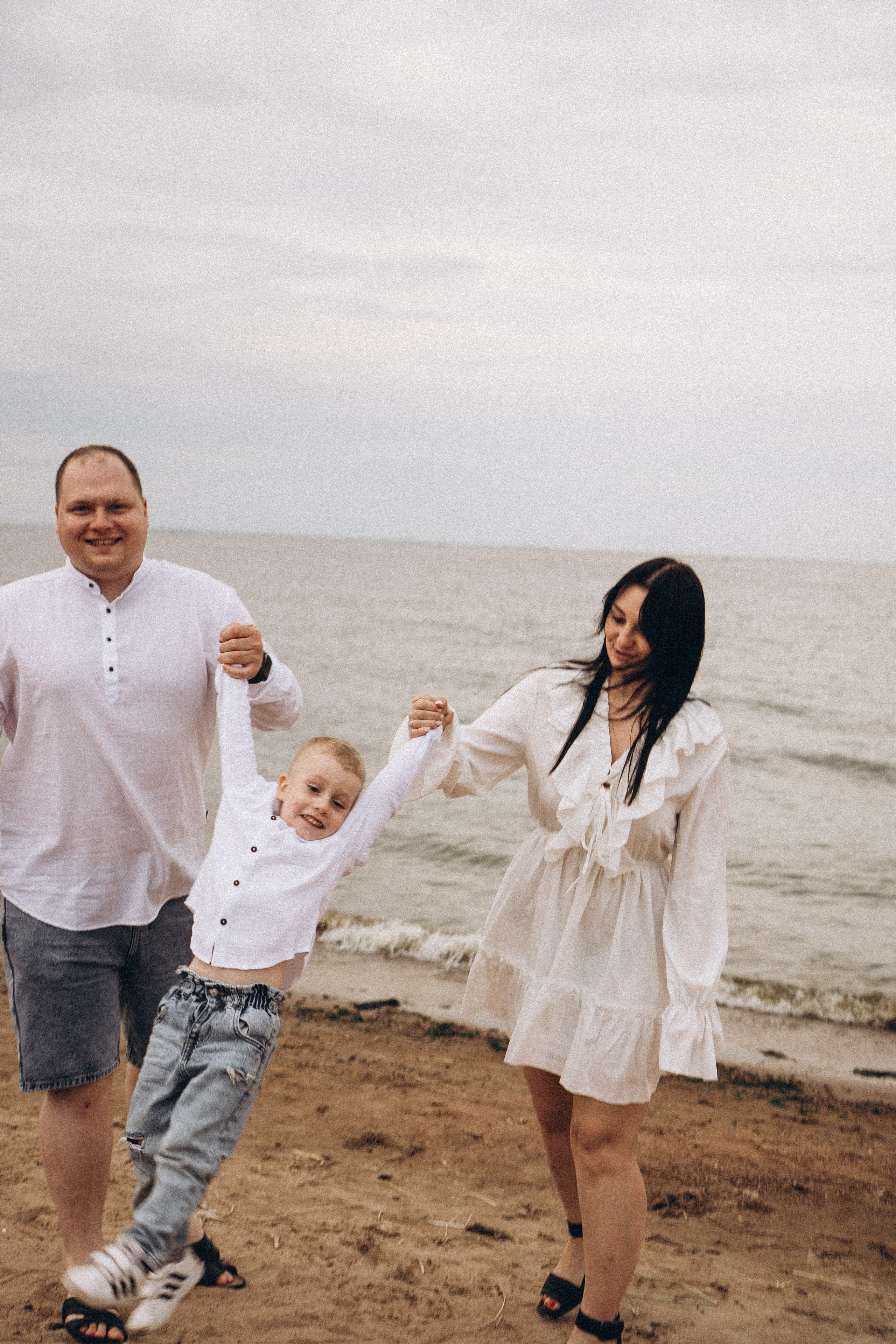 Семейная история на берегу залива. Профессиональный фотограф, Санкт-Петербург — Виктория Богомолова