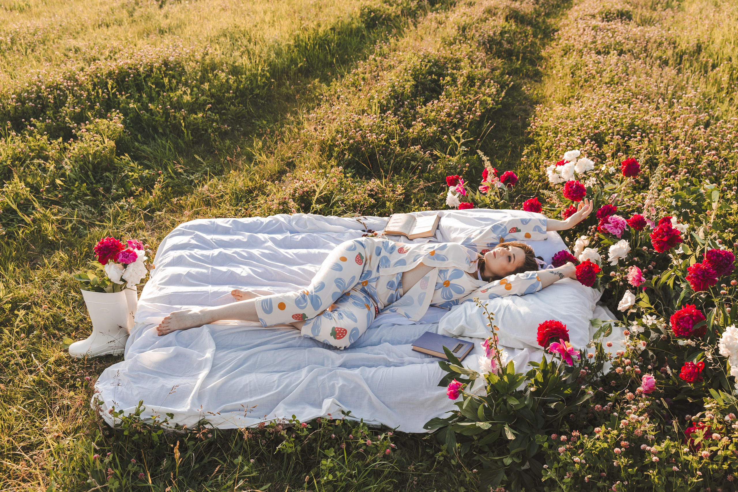 Пионовые сны. Женский и семейный фотограф в Туле Катя Вуколова