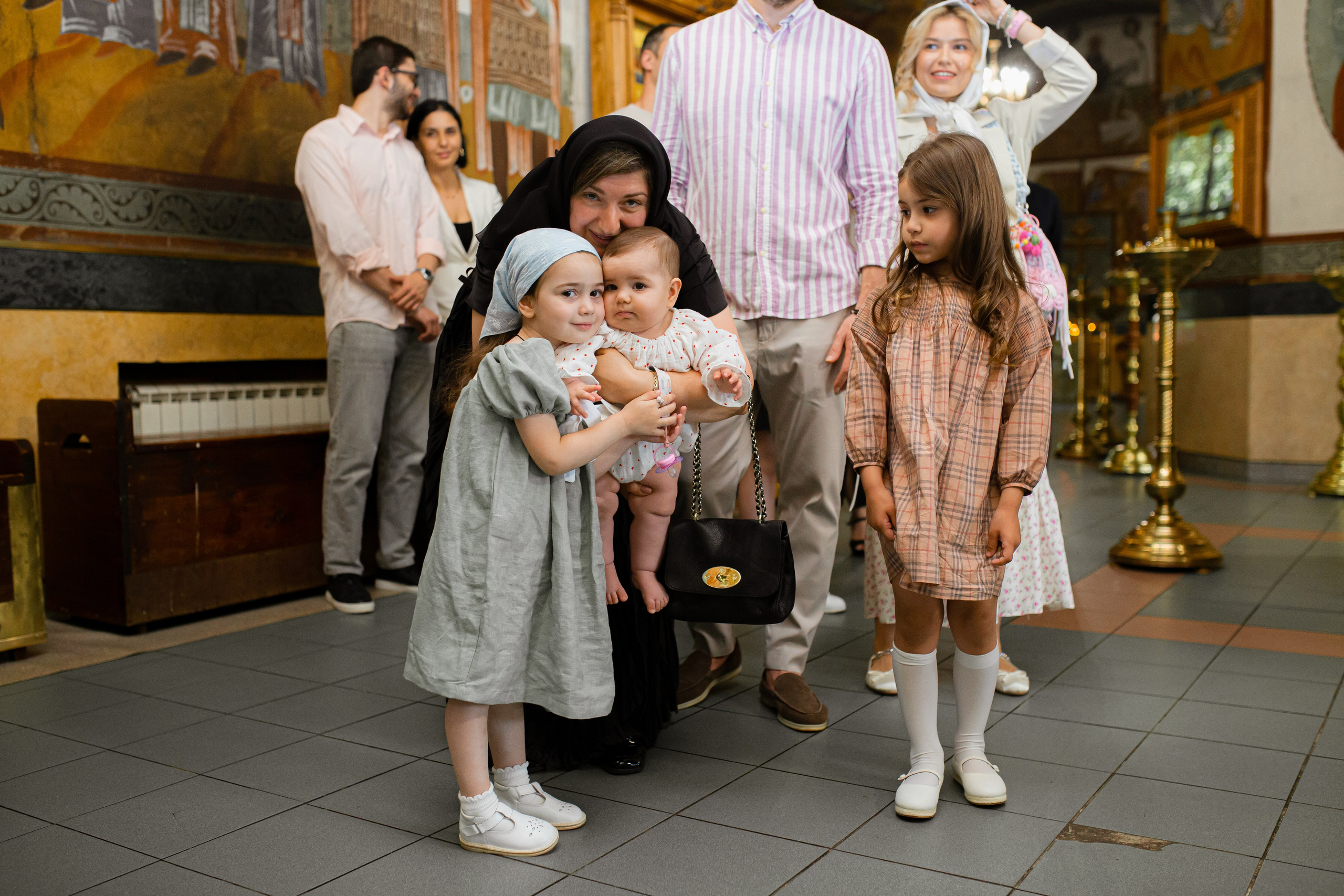 Крещение Грузинская церковь. Свадебный и семейный фотограф