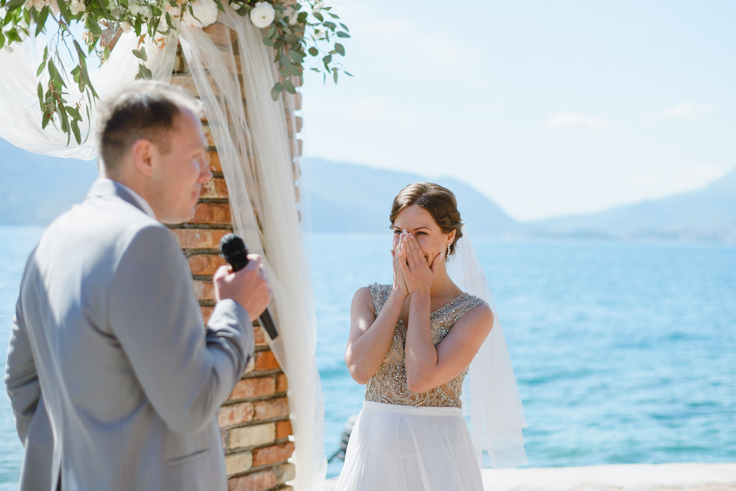 Свадебная церемония в Черногории. Изящная фотография | Ксения Милушкина