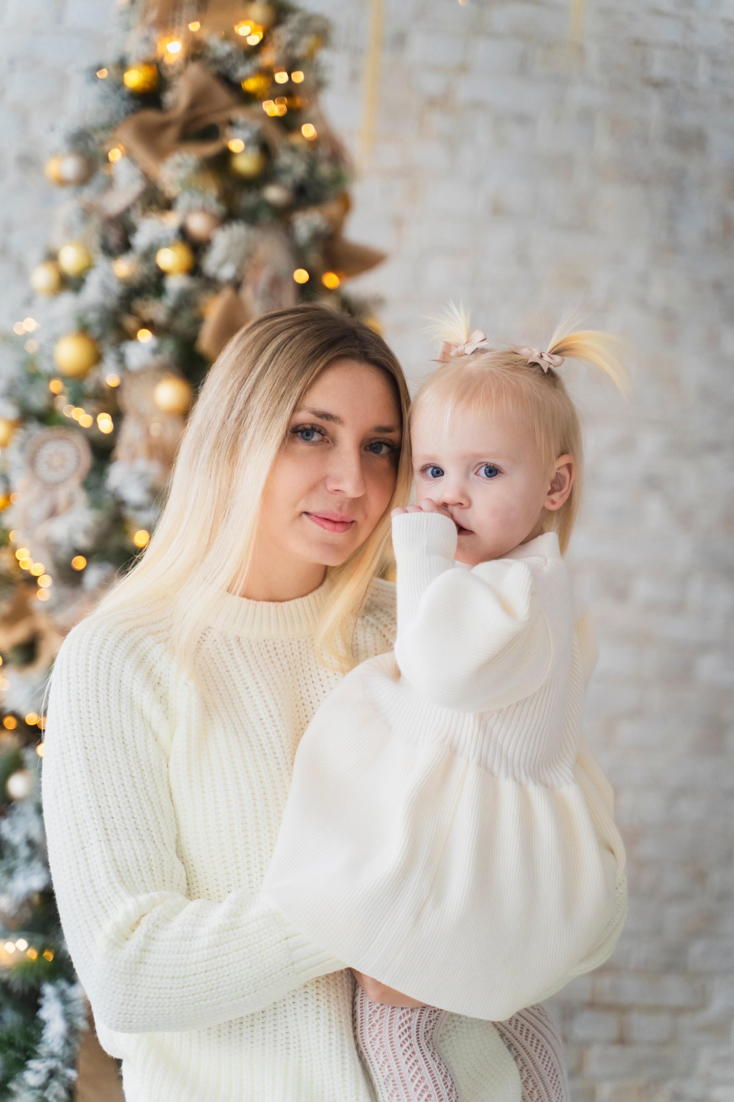 Новогодняя. Анастасия, Николай, Николь. Фотограф в Москве Ленарская Дарья