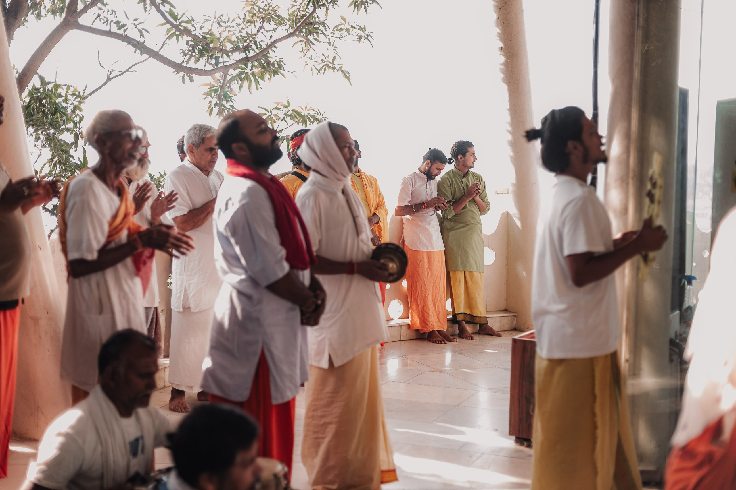 Devraha Baba Ji Ashram in Vrindavan. Мариам Багдасарян