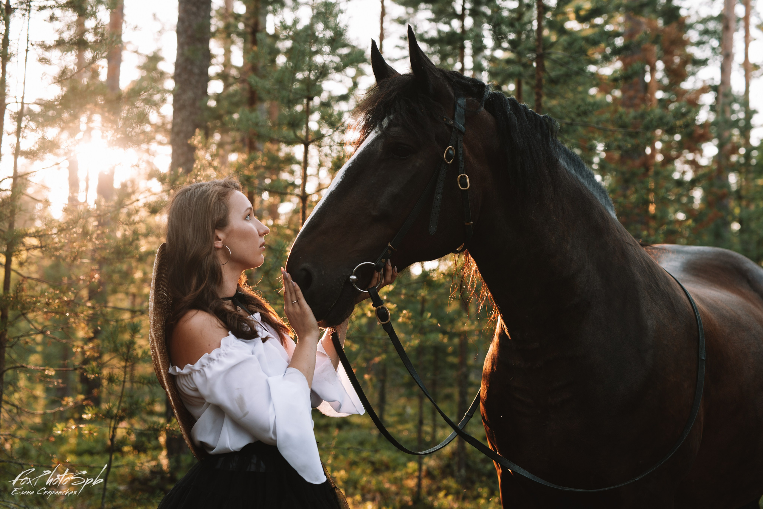 С лошадками. Фотограф в Санкт-Петербурге и Ленинградской области