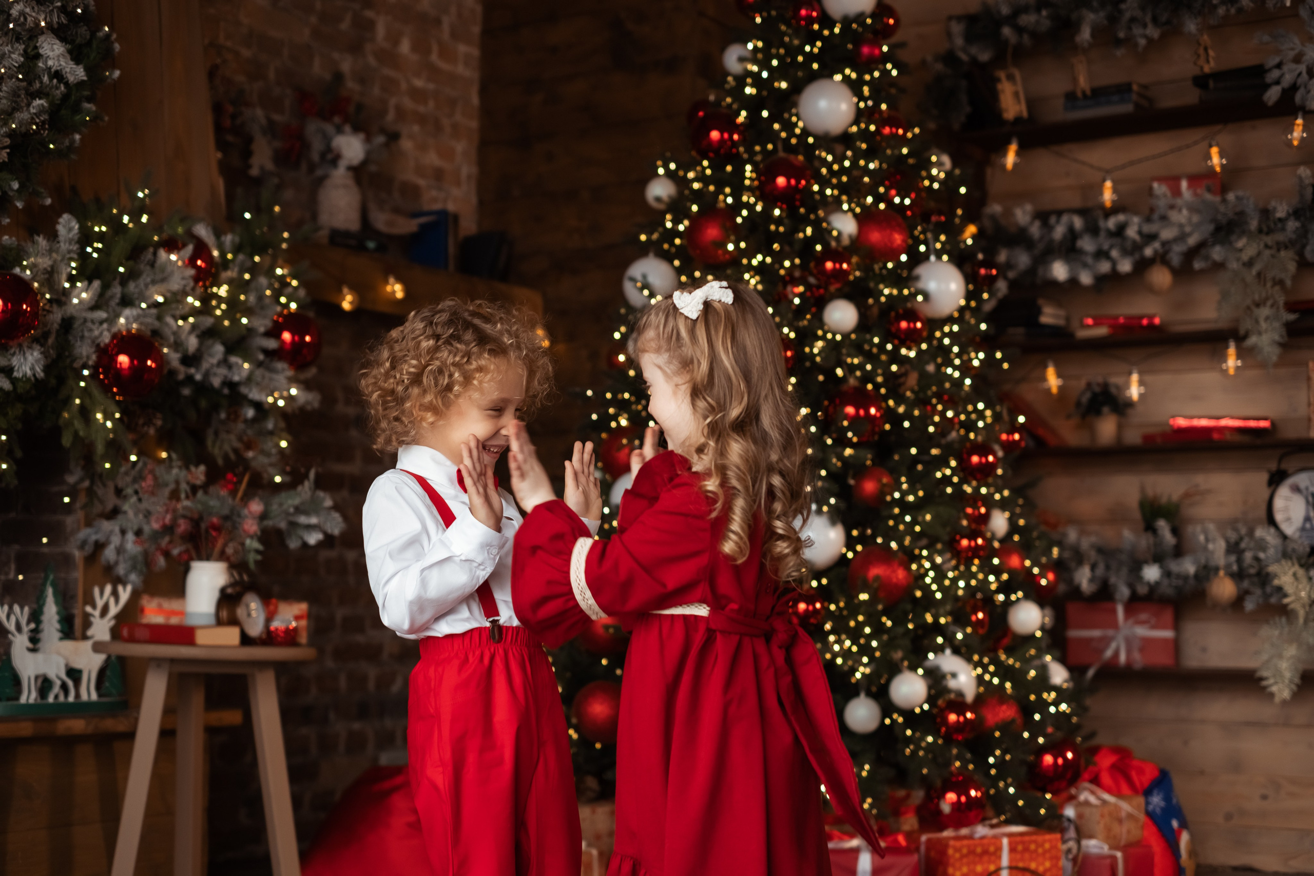 Детская новогодняя история. Семейный и детский фотограф в Мелитополе /Наталья Зацеркляная