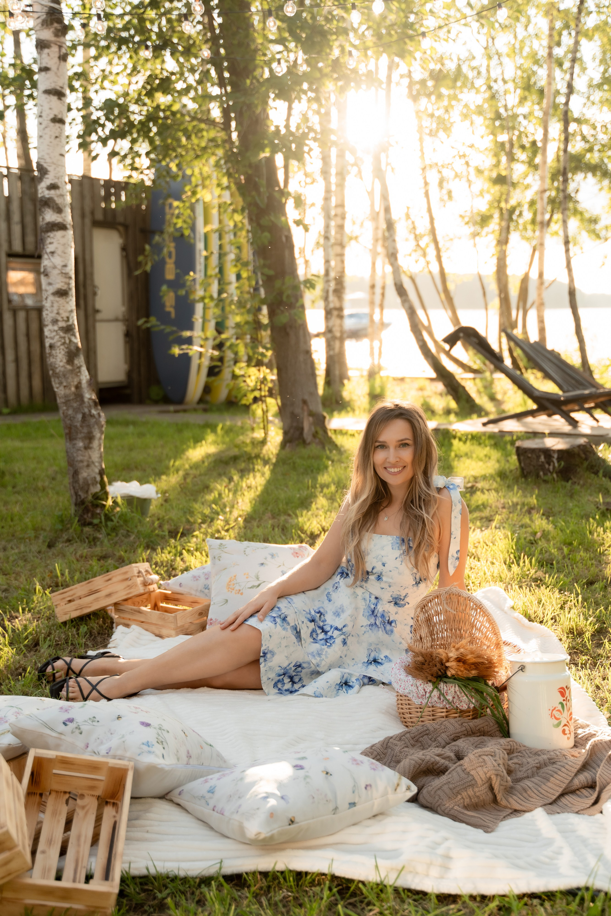 Летний день рождения Лены в яхт-клубе. Портретный и свадебный фотограф Алла Карени Москва