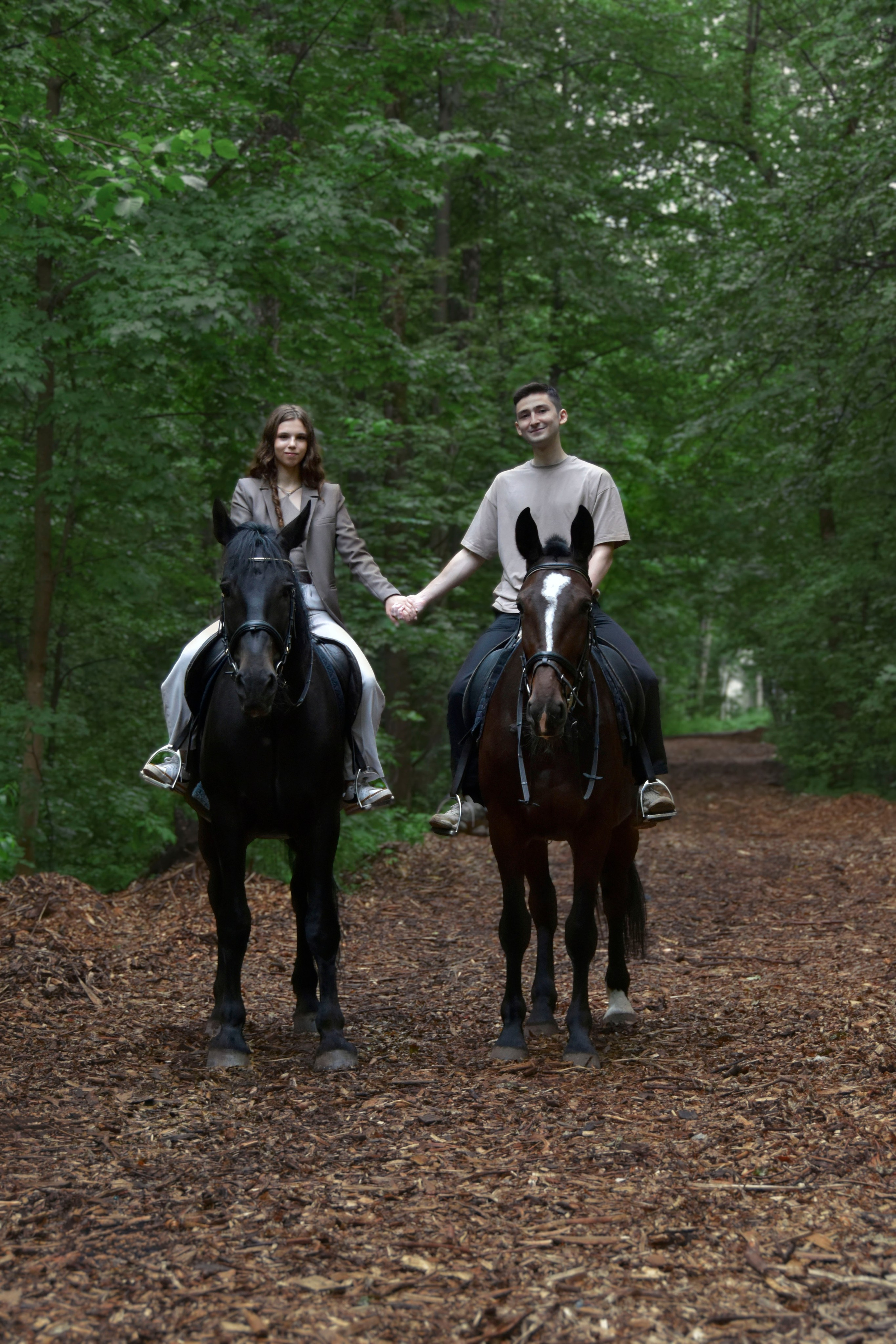 Мария и Аслан. Конный фотограф Москва